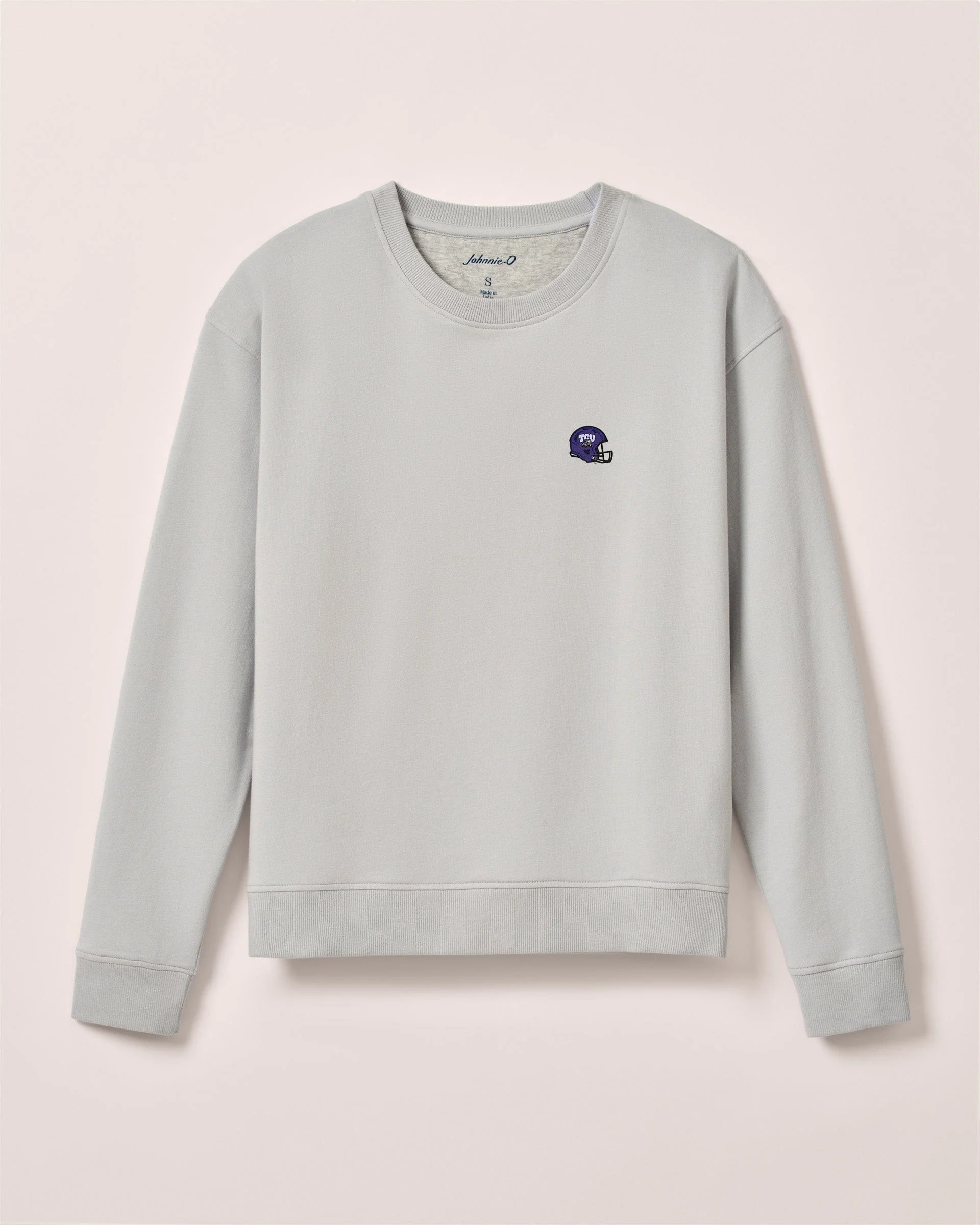 Women's Texas Christian Penny Crewneck Sweatshirt - Helmet Logo - Image 3