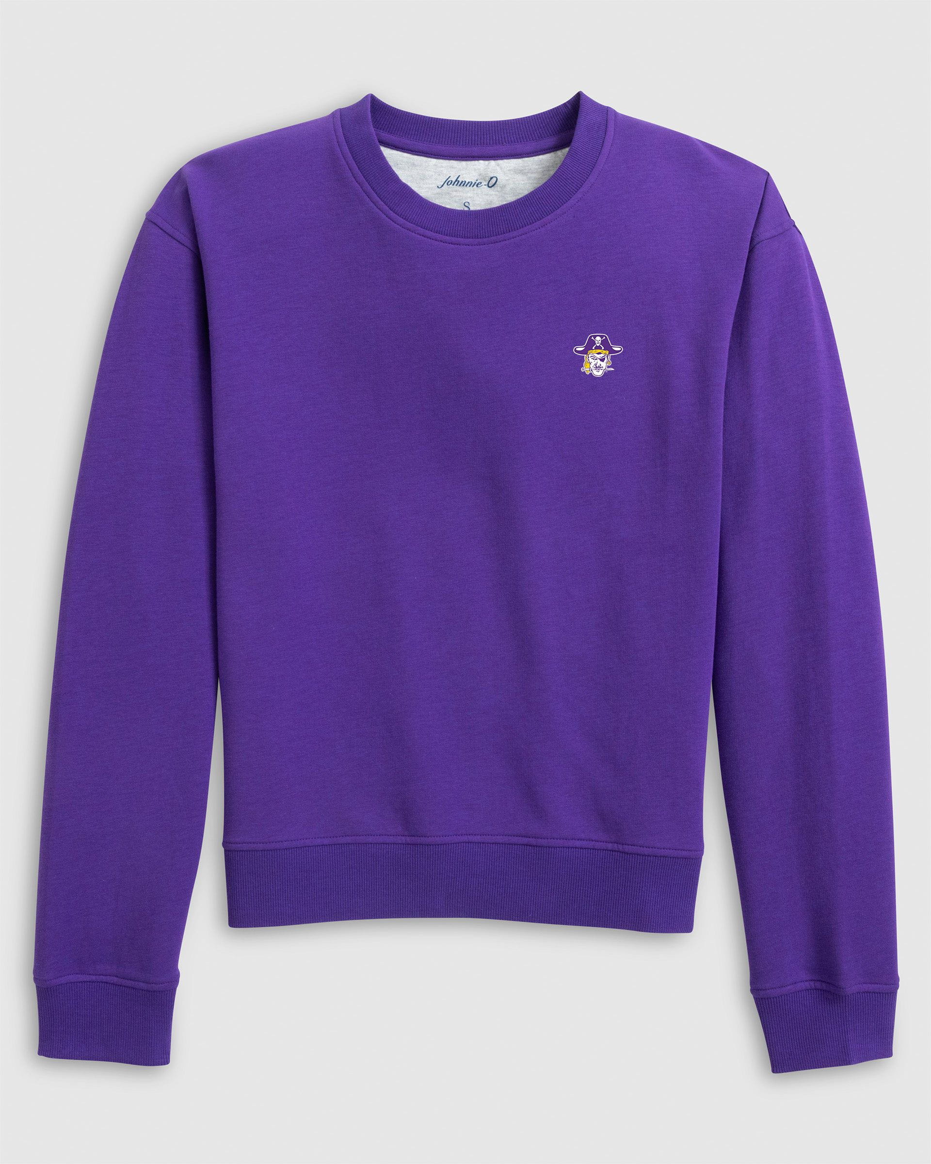 Women's East Carolina Penny Crewneck Sweatshirt - Vault Logo - Image 2