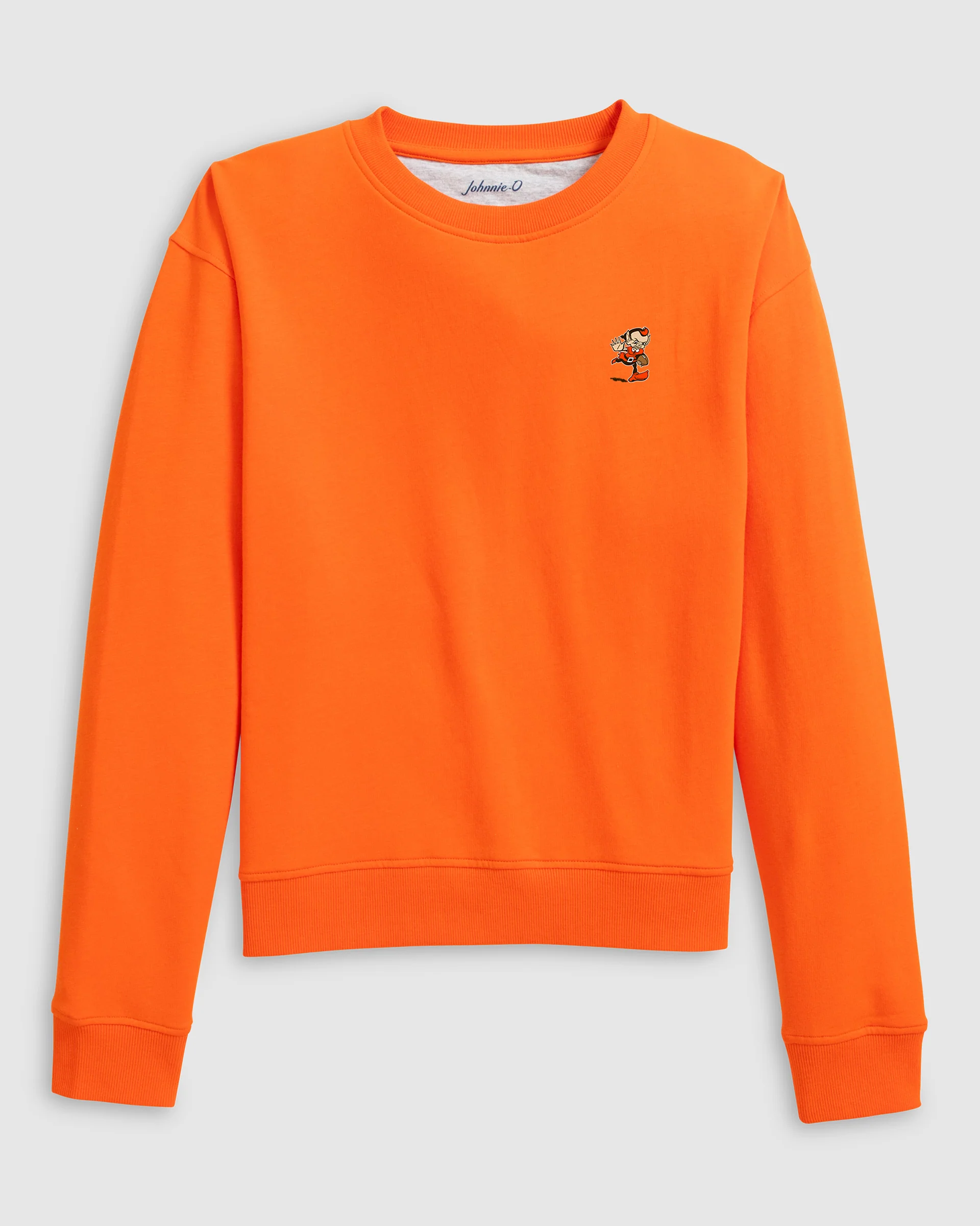 Women's Cleveland Browns Penny Crewneck Sweatshirt - Classic Logo - Image 4