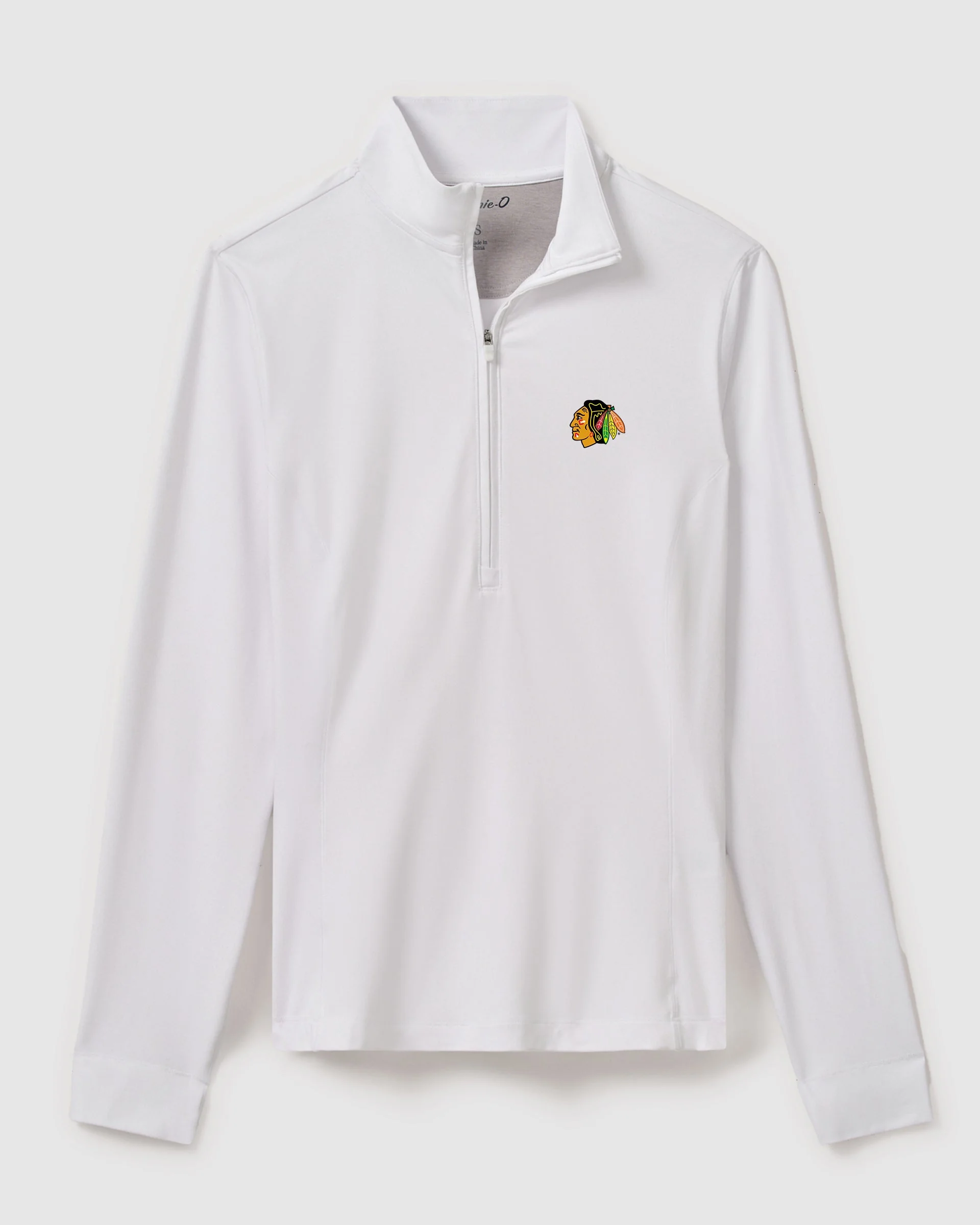 Women's Chicago Blackhawks Susie Performance 1/4 Zip - Image 4