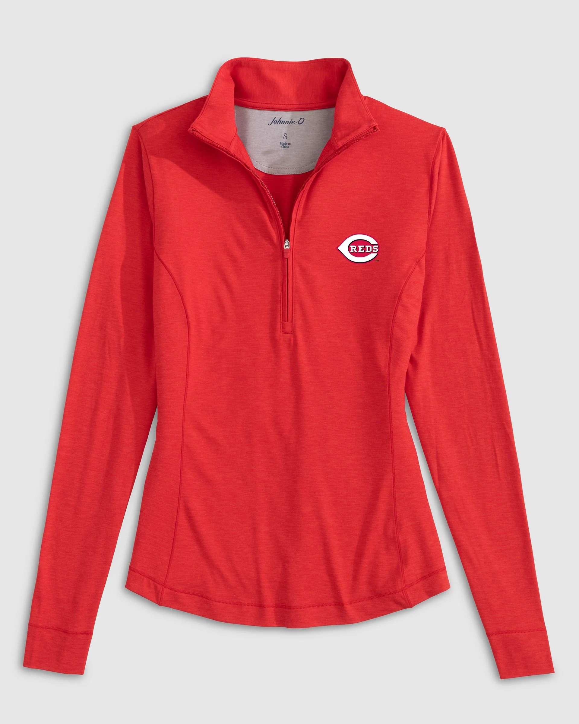 Women's Cincinnati Reds Susie Performance 1/4 Zip - Image 3