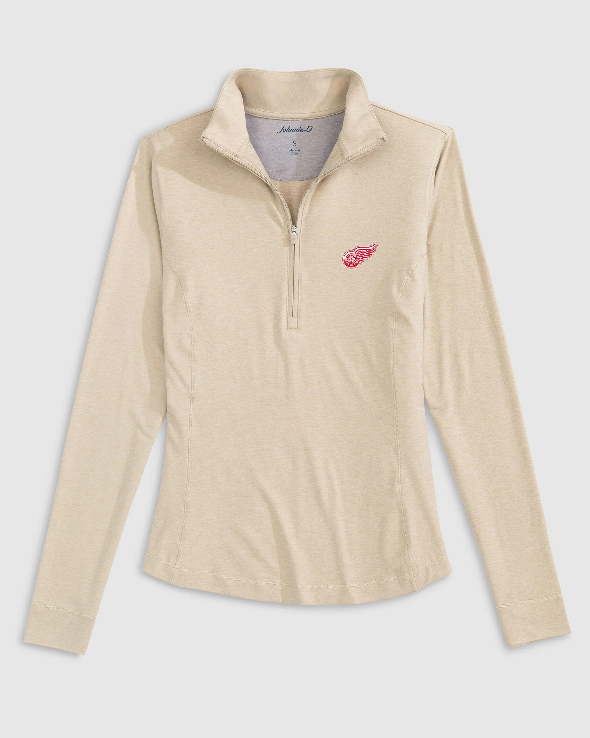 Women's Detroit Redwings Susie Performance 1/4 Zip - Image 2