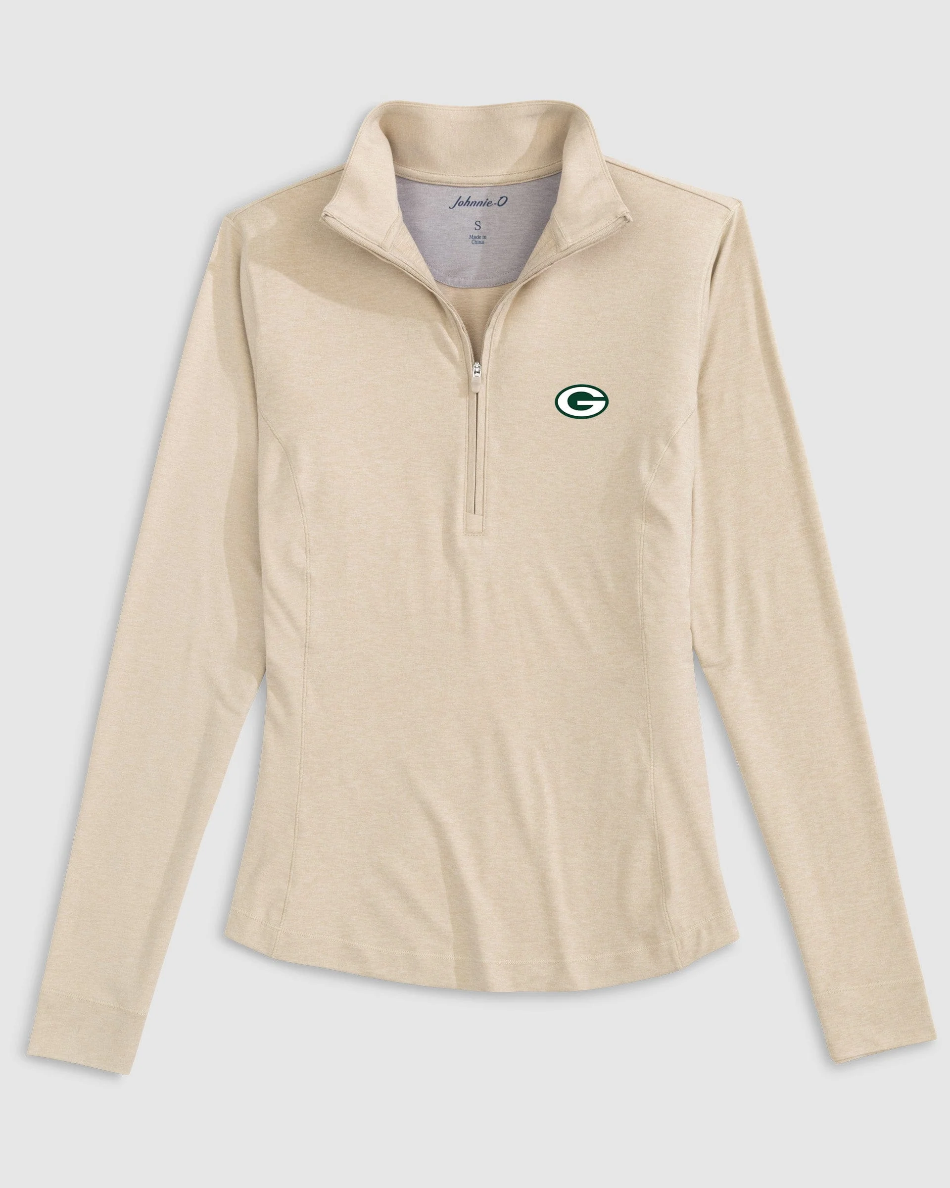 Women's Green Bay Packers Susie Performance 1/4 Zip - Image 3