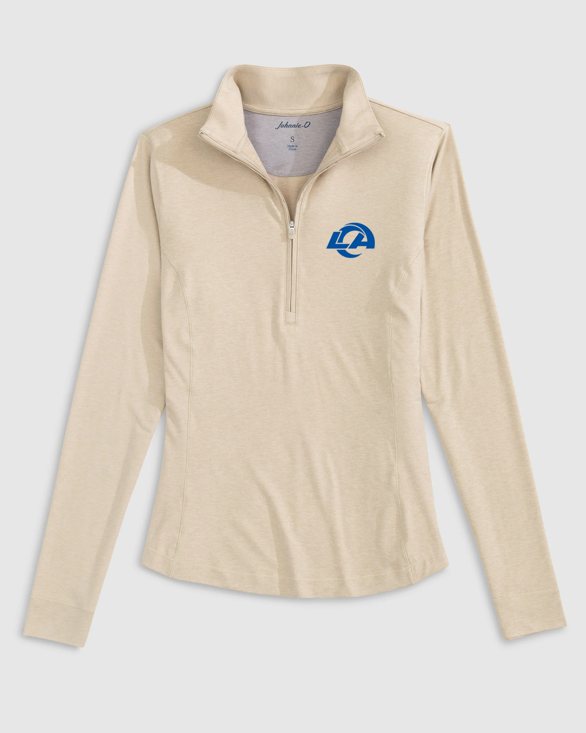 Women's Los Angeles Rams Susie Performance 1/4 Zip - Image 2
