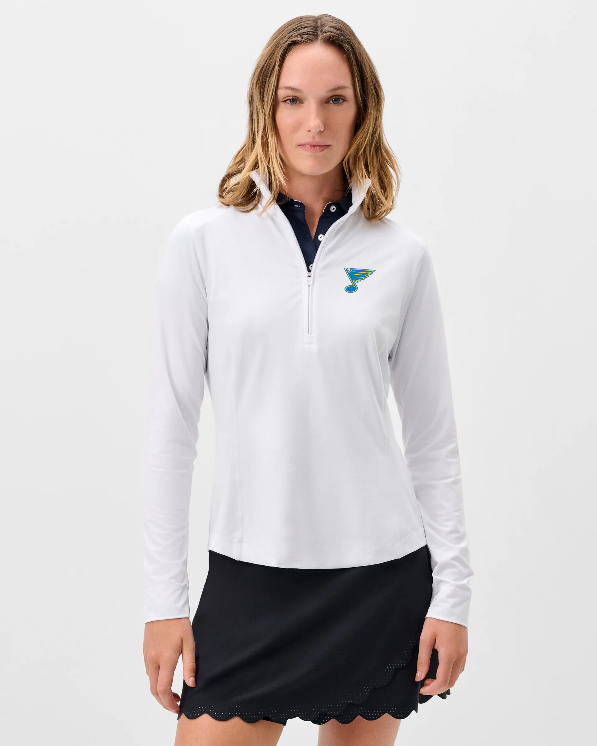 Women's St. Louis Blues Susie Performance 1/4 Zip - Image 11