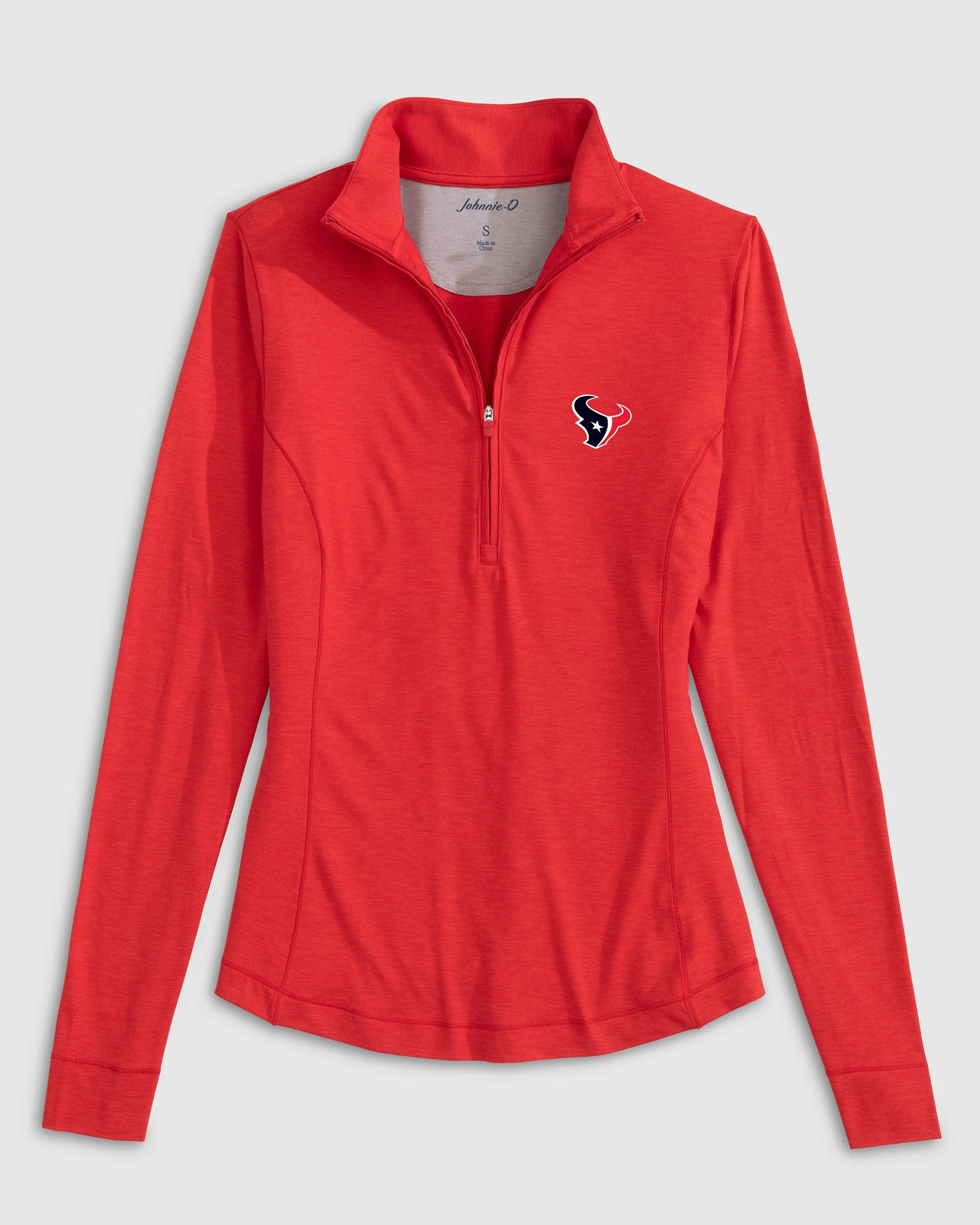Women's Houston Texans Susie Performance 1/4 Zip - Image 2