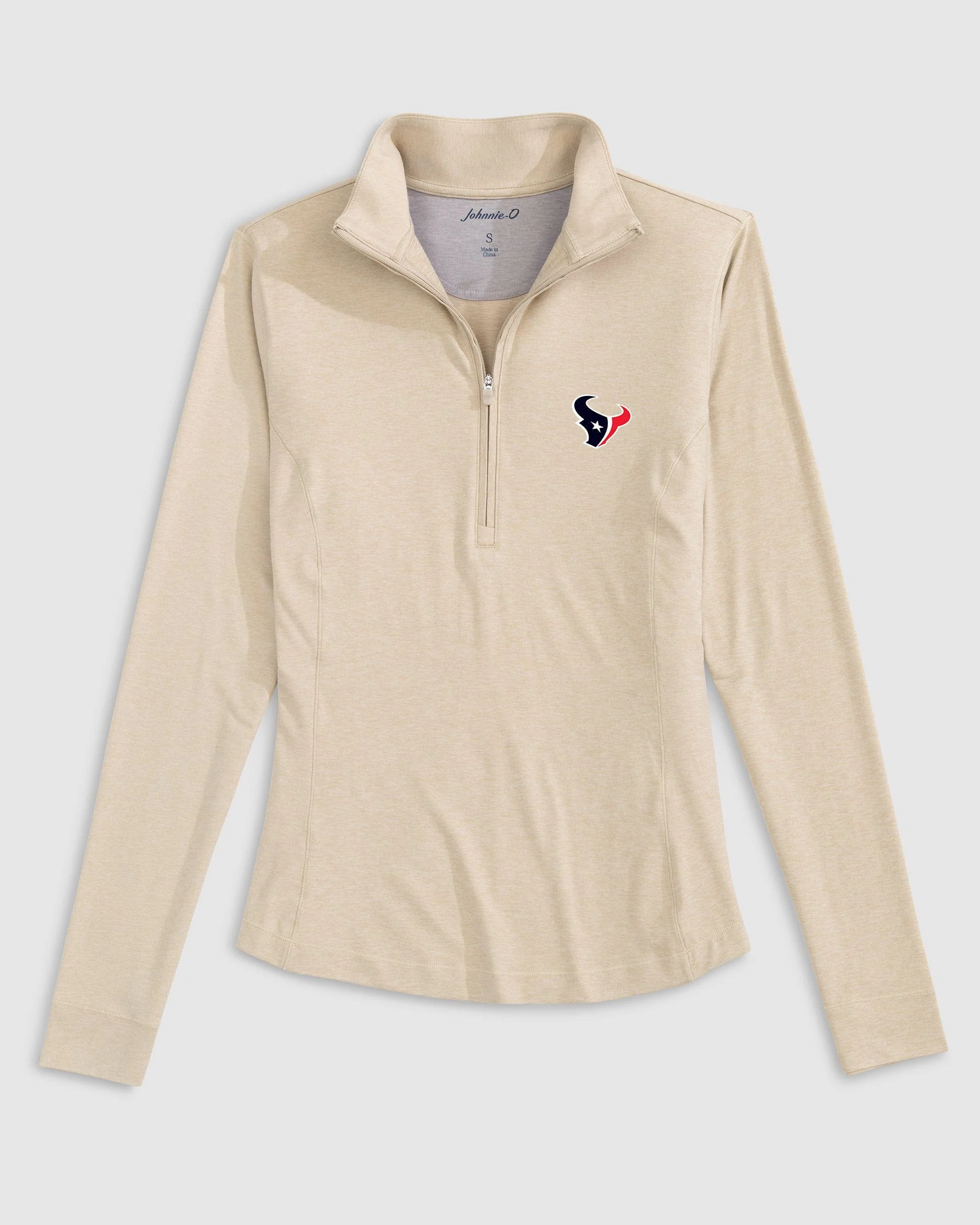 Women's Houston Texans Susie Performance 1/4 Zip - Image 3