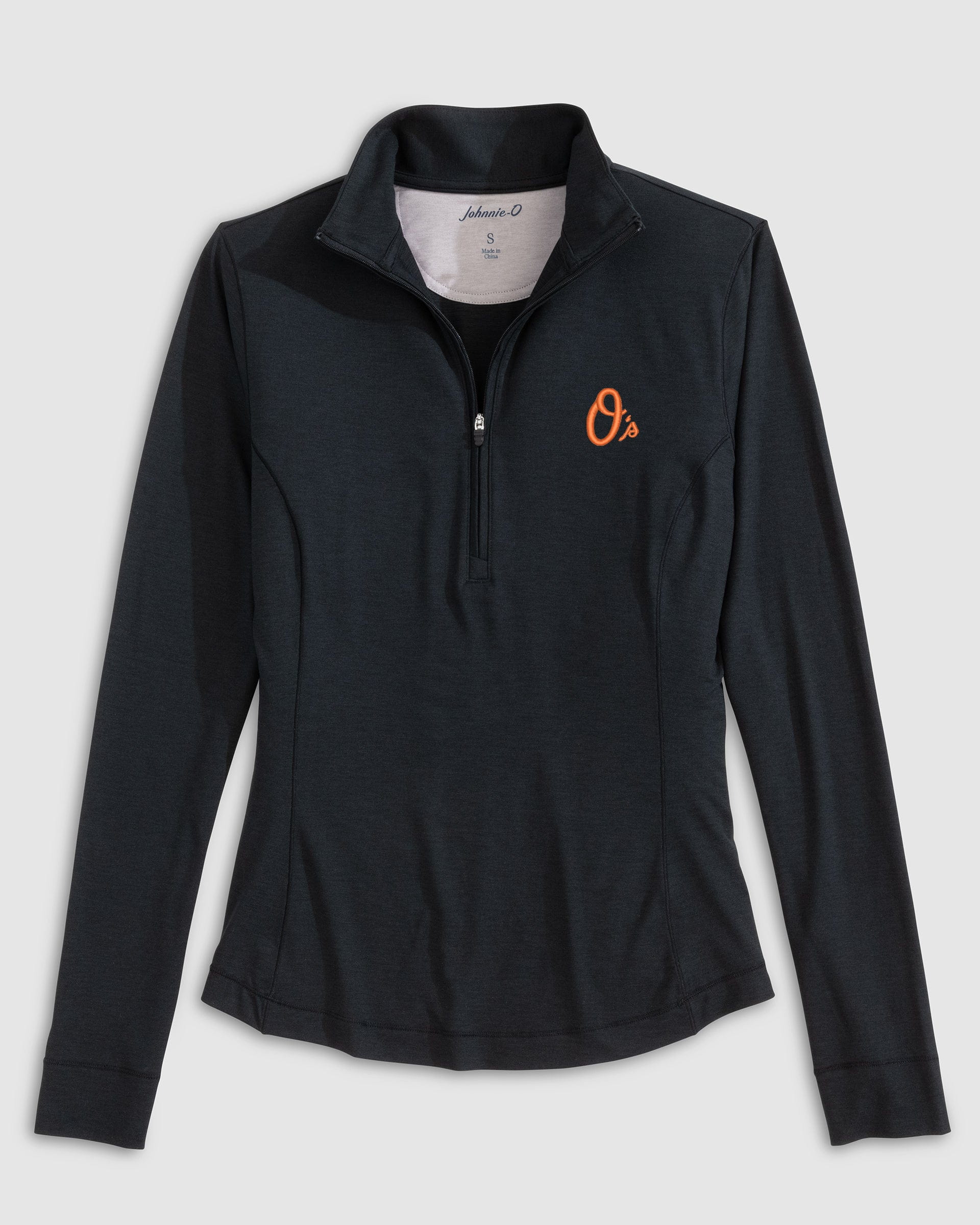 Women's Baltimore Orioles Susie Performance 1/4 Zip - O Logo