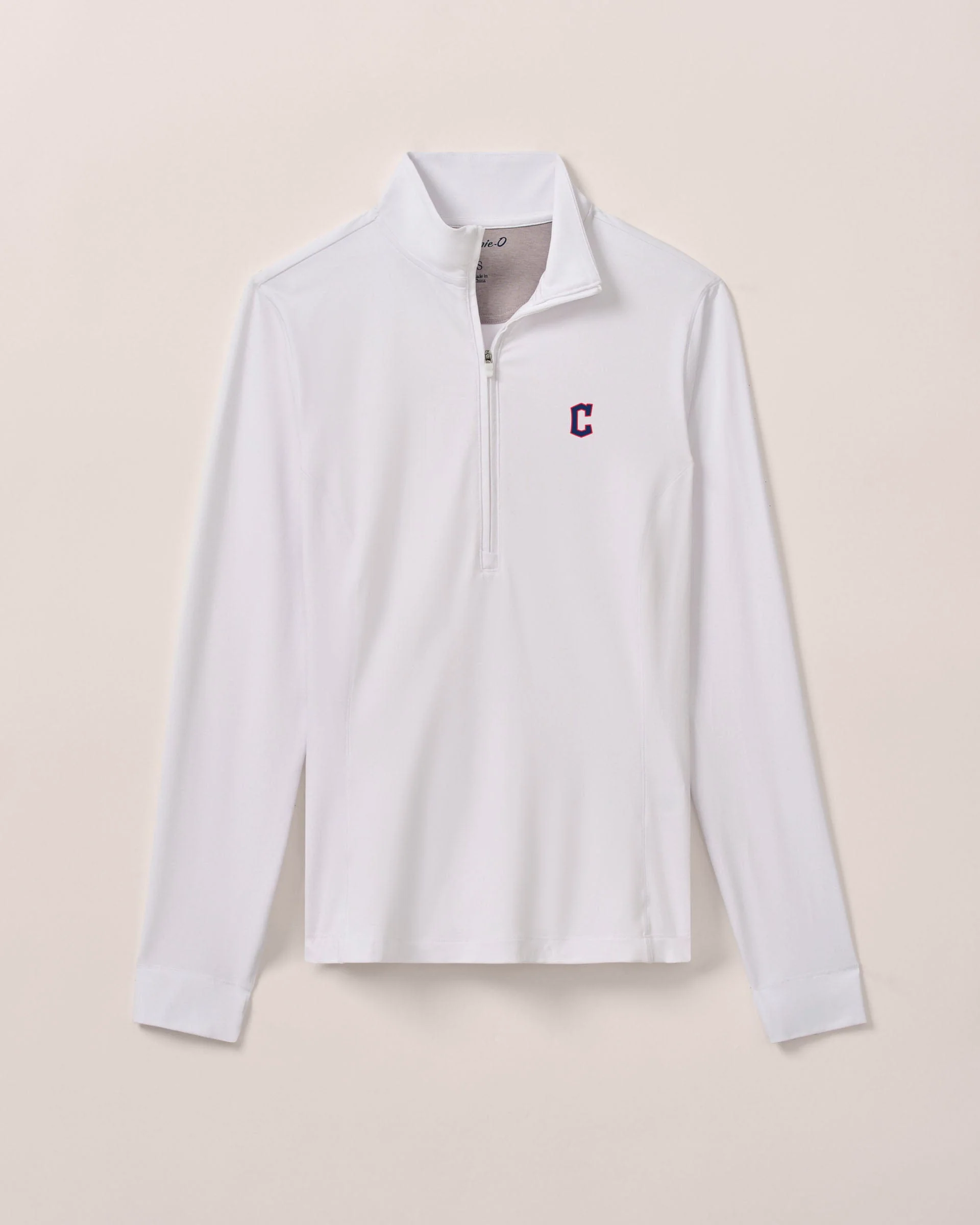 Women's Cleveland Guardians Susie Performance 1/4 Zip - Image 4