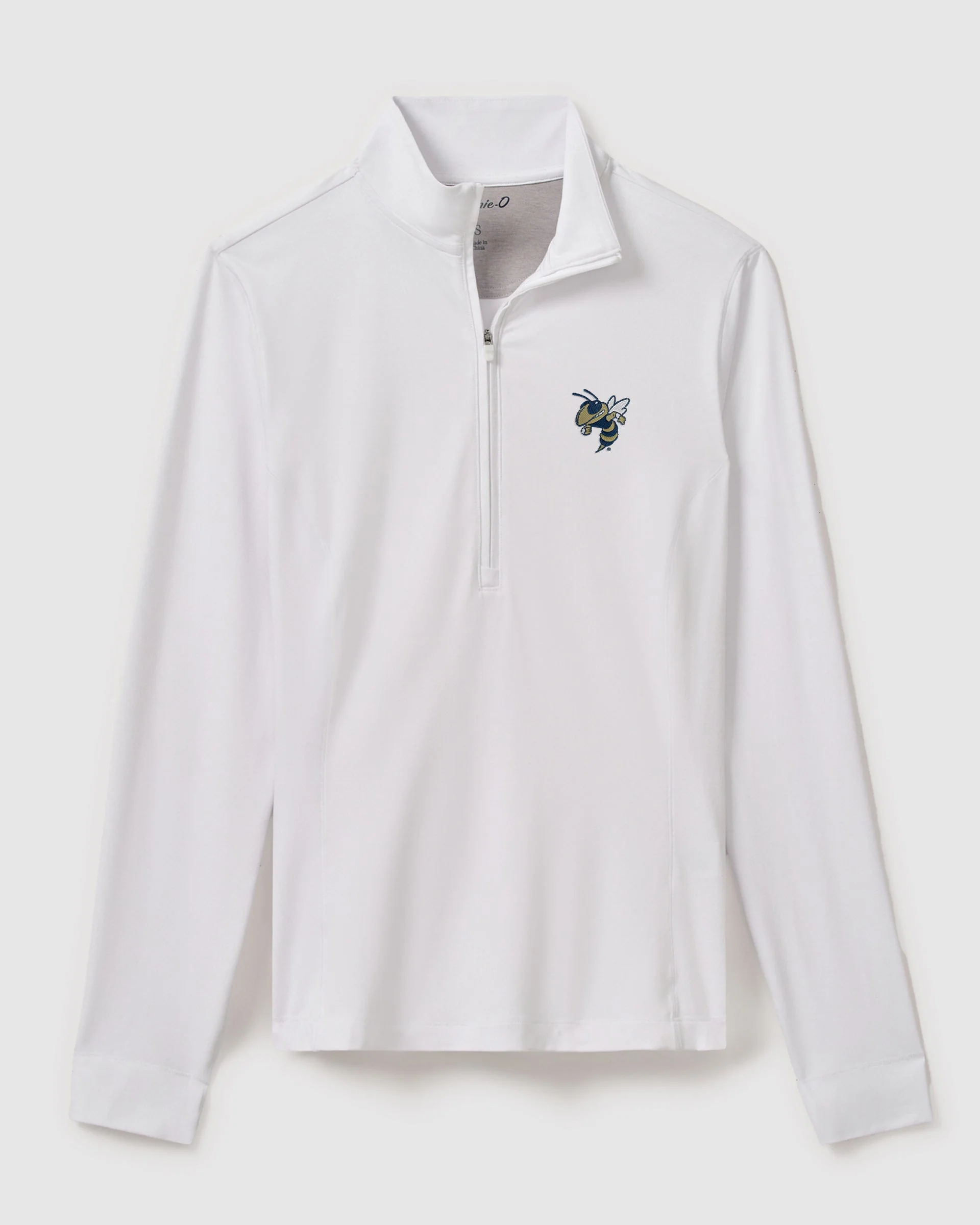 Women's George Tech Susie Performance 1/4 Zip - Buzz Logo