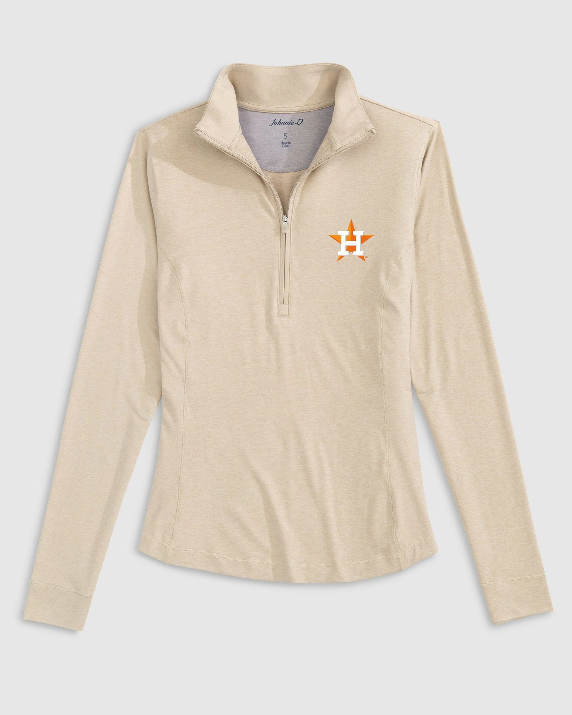 Women's Houston Astros Susie Performance 1/4 Zip