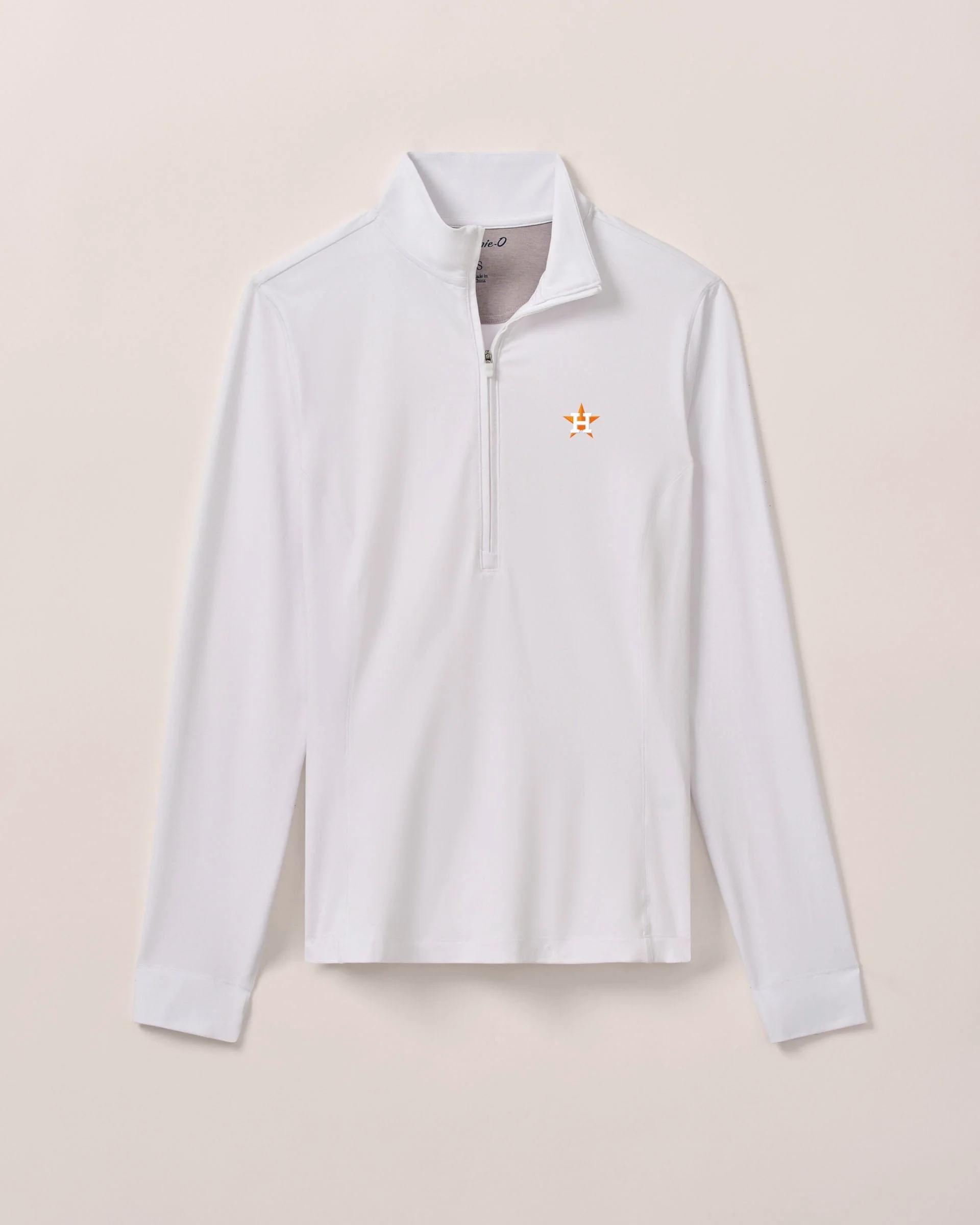 Women's Houston Astros Susie Performance 1/4 Zip - Image 3