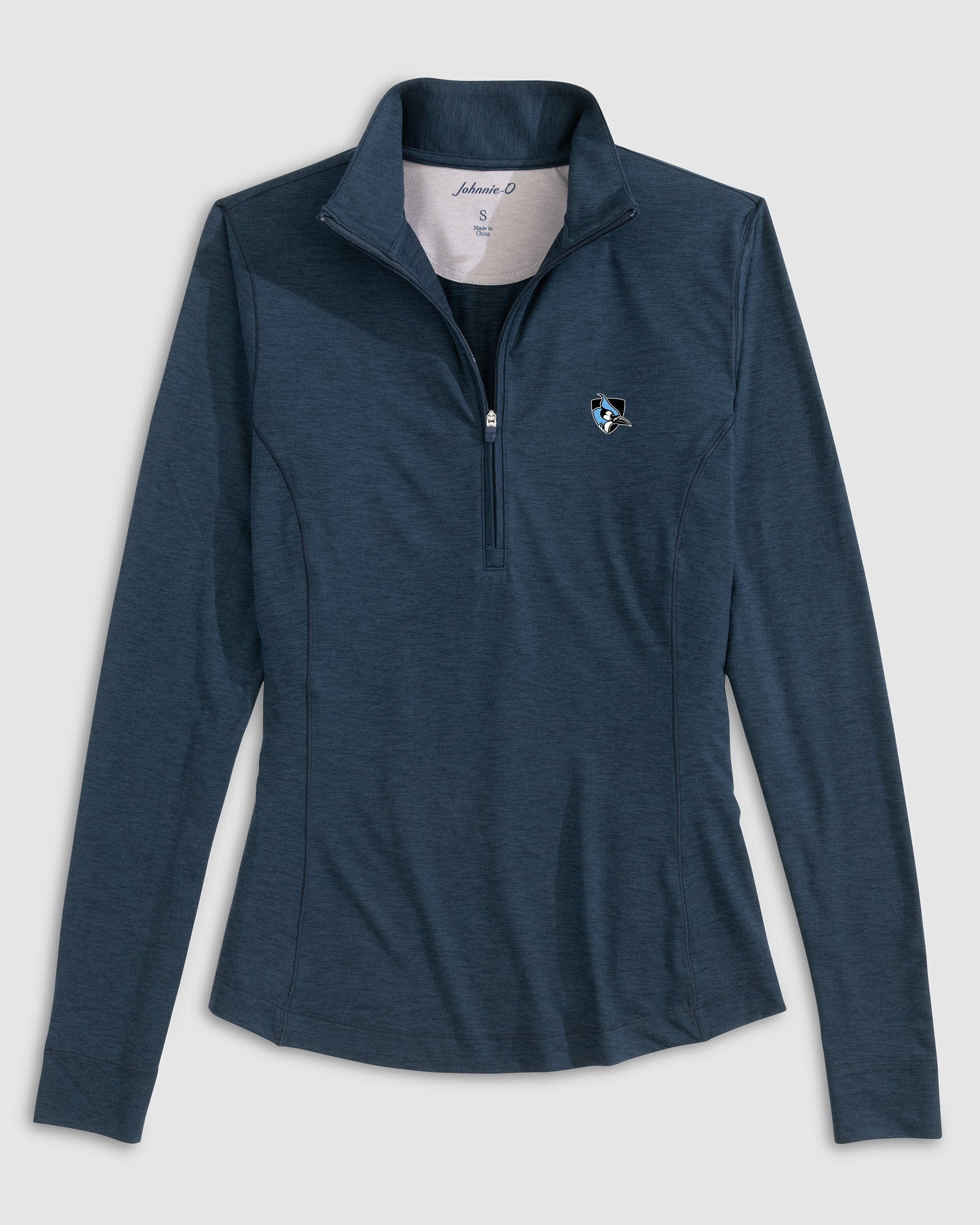 Women's Johns Hopkins Susie Performance 1/4 Zip- Athletic Logo - Image 2