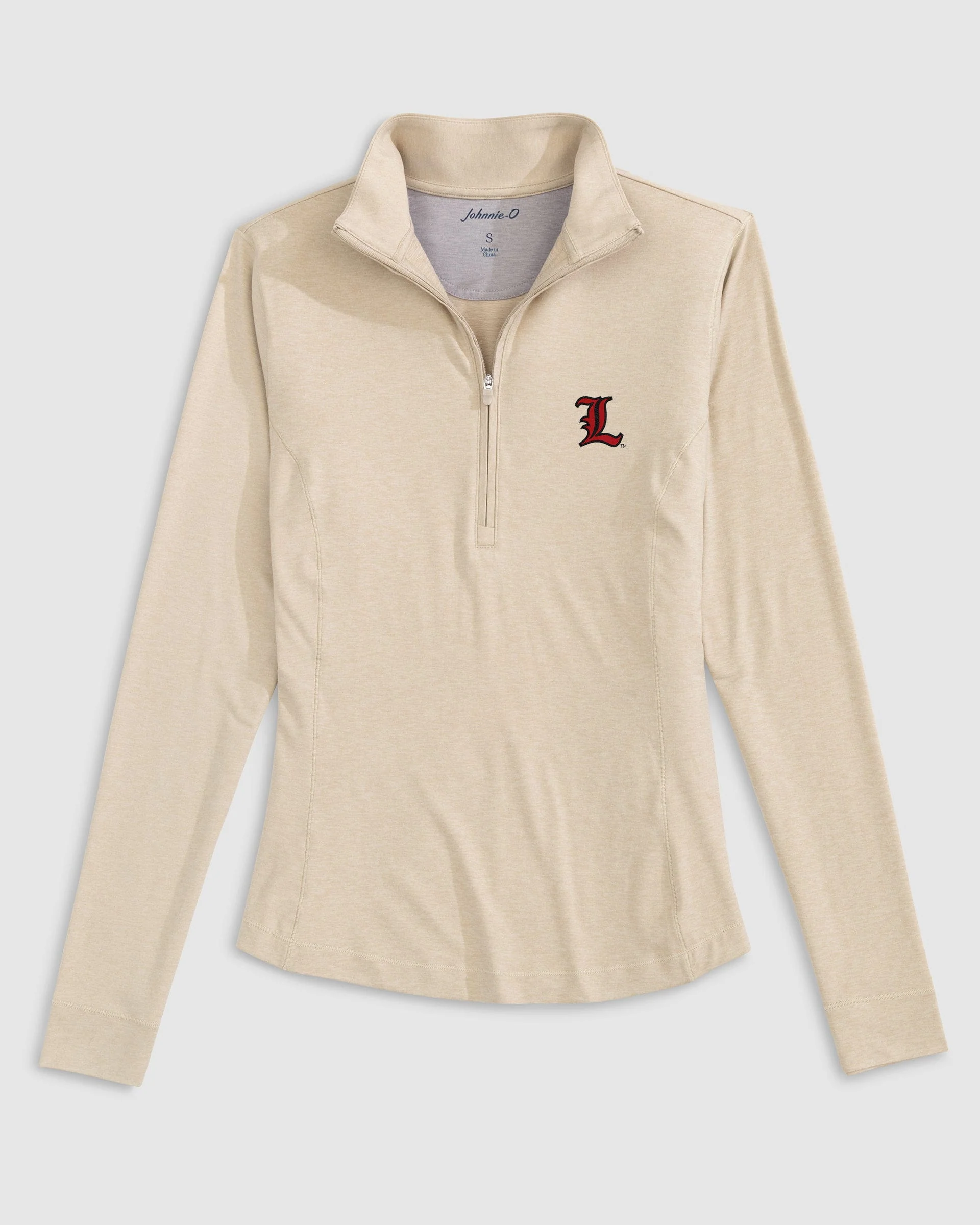 Women's Louisville Susie Performance 1/4 Zip - L Logo - Image 3