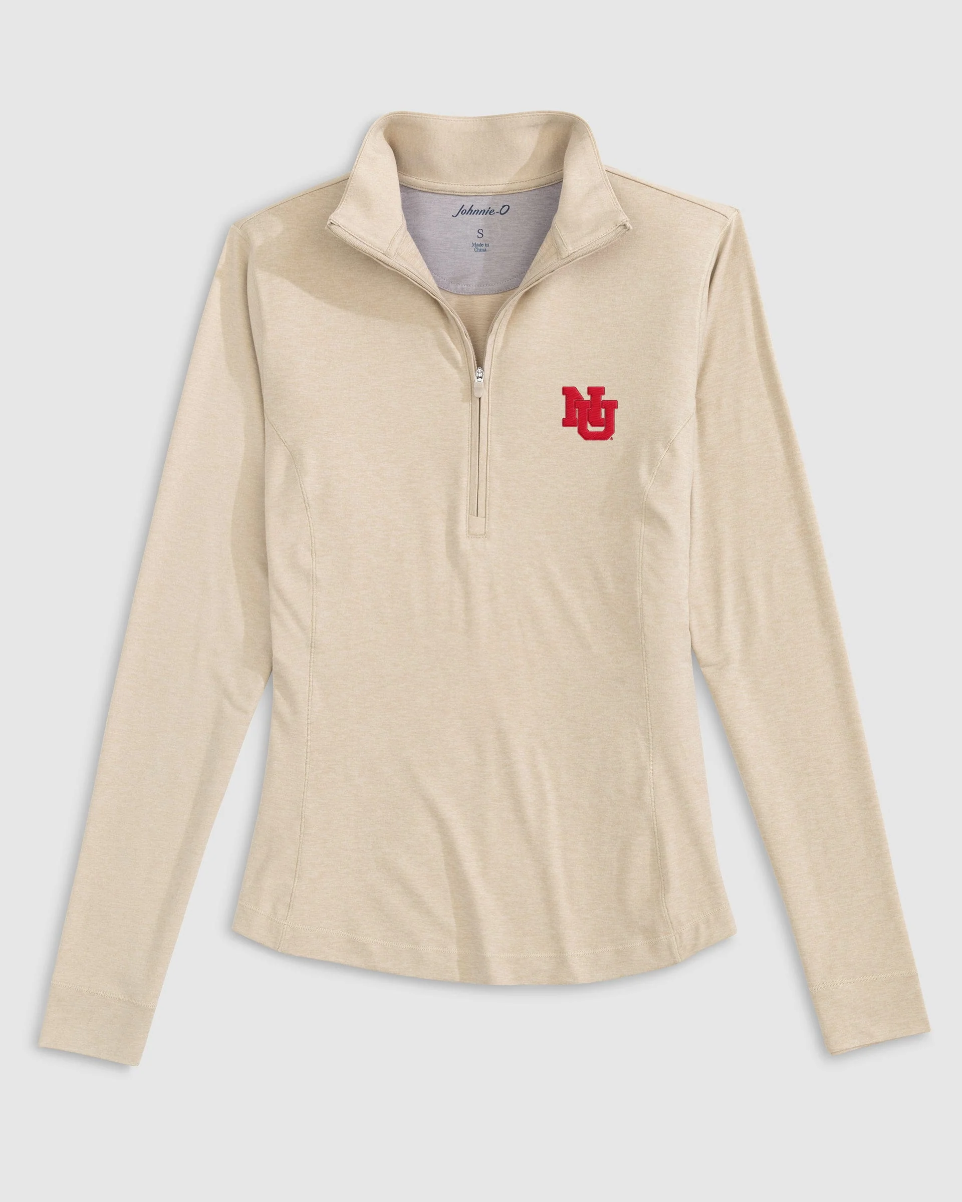 Women's Nebraska Susie Performance 1/4 Zip - Vault Logo - Image 3