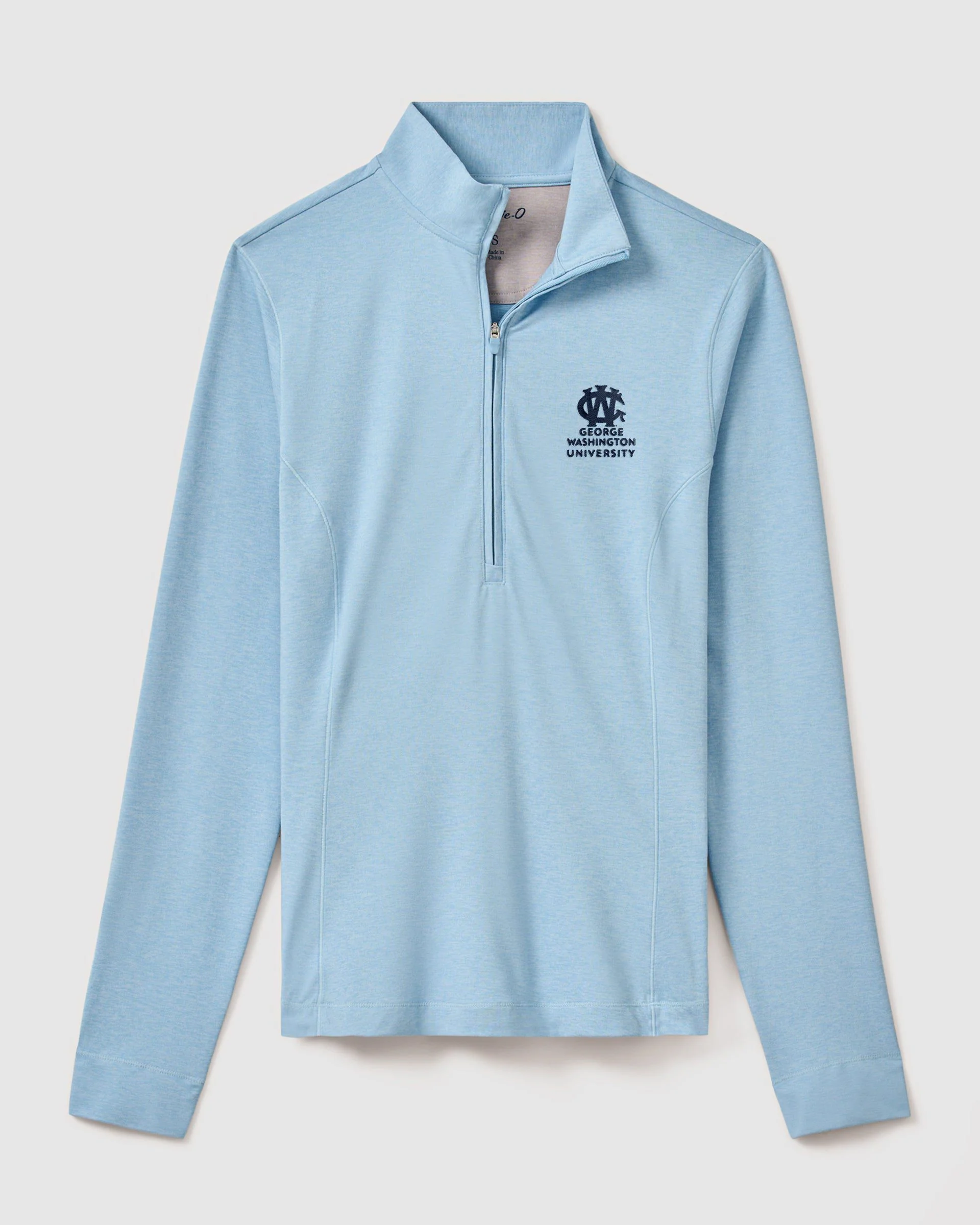 Women's George Washington Susie Performance 1/4 Zip - Vault Logo - Image 4