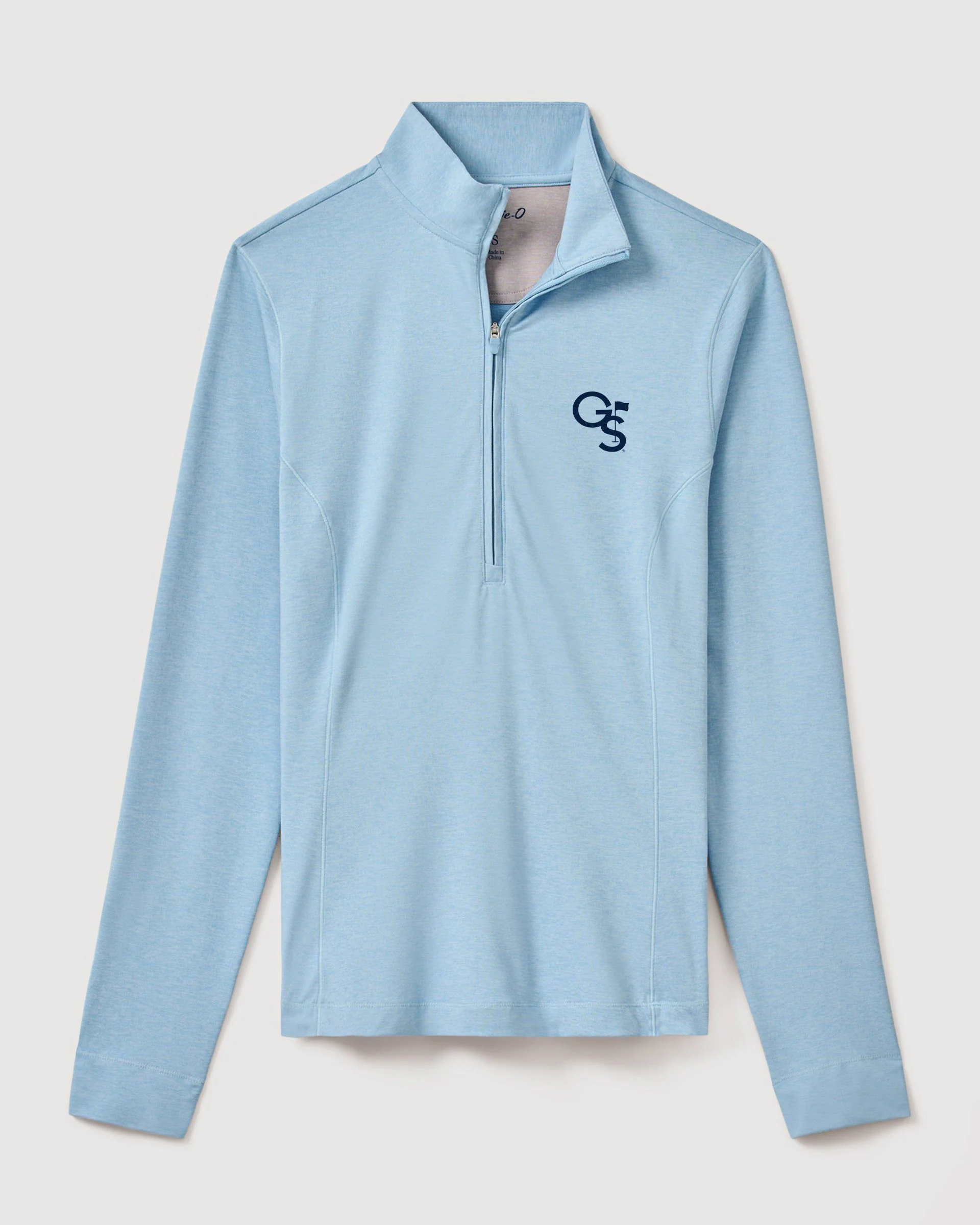 Women's Georgia Southern Susie Performance 1/4 Zip - Flag Logo - Image 4
