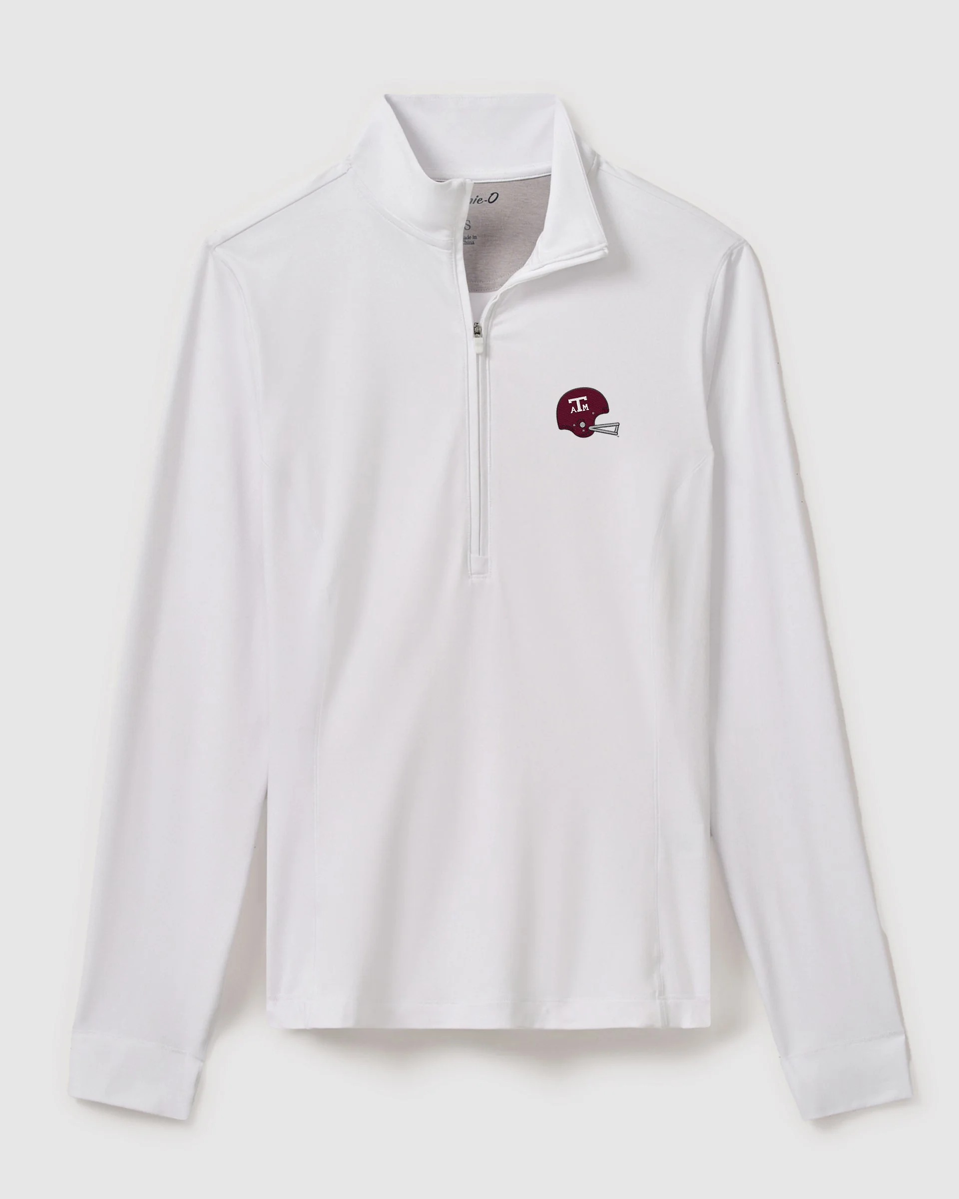 Women's Texas A&M Susie Performance 1/4 Zip - Helmet Logo