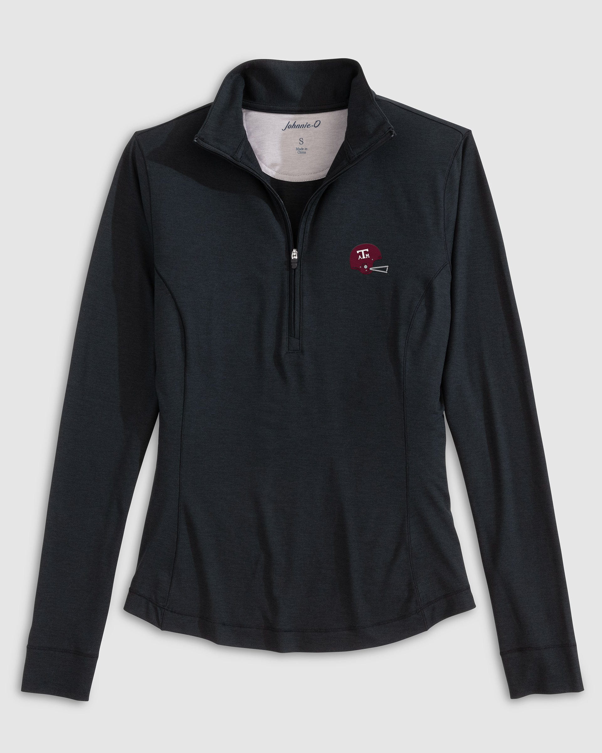 Women's Texas A&M Susie Performance 1/4 Zip - Helmet Logo - Image 3
