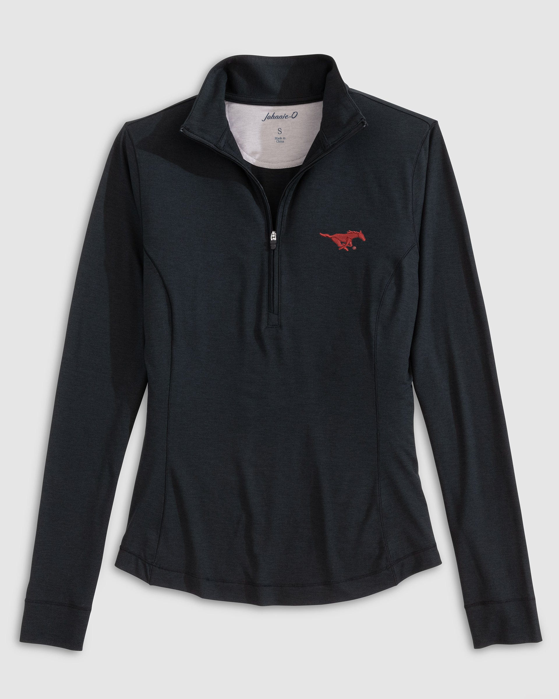 Women's Southern Methodist Susie Performance 1/4 Zip - Image 6