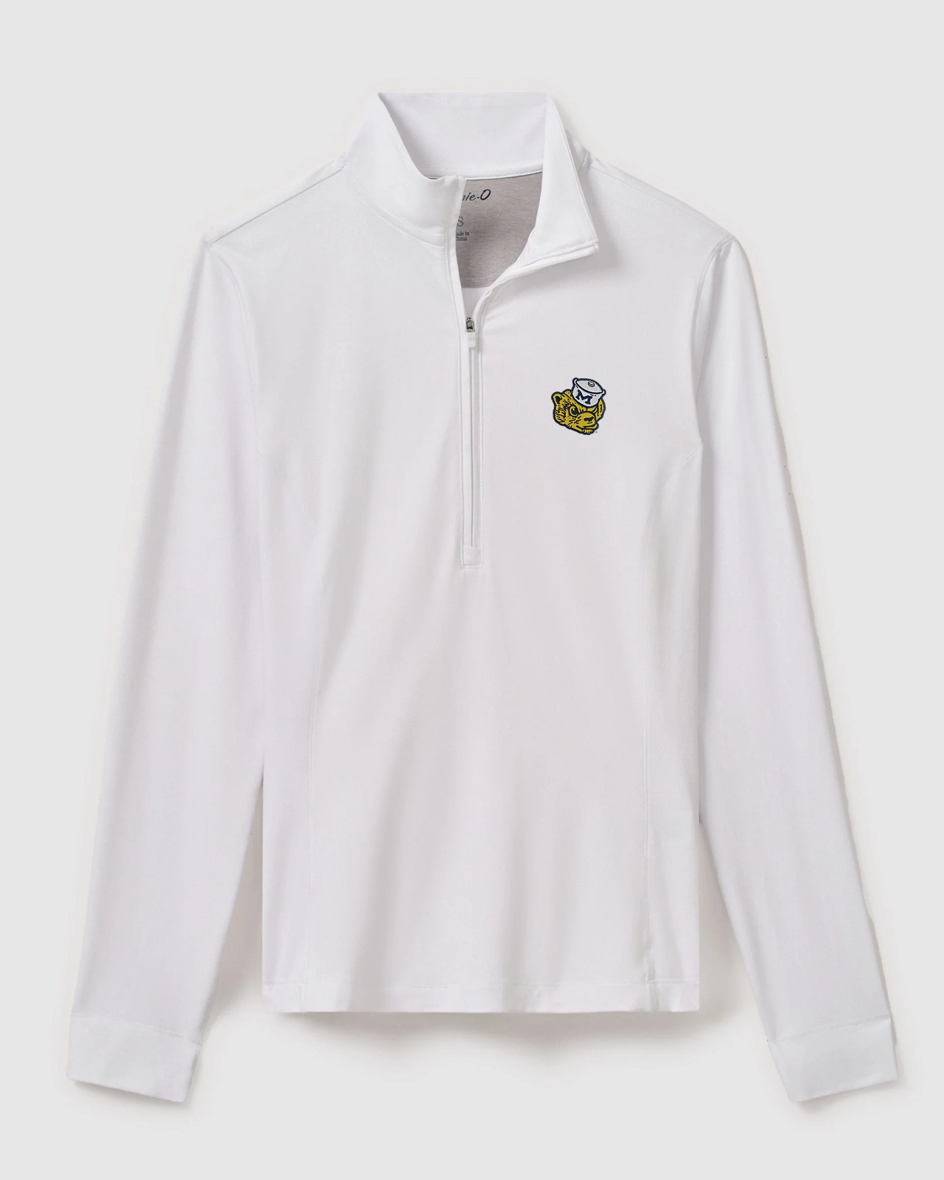 Women's Michigan Susie Performance 1/4 Zip - Vault Logo
