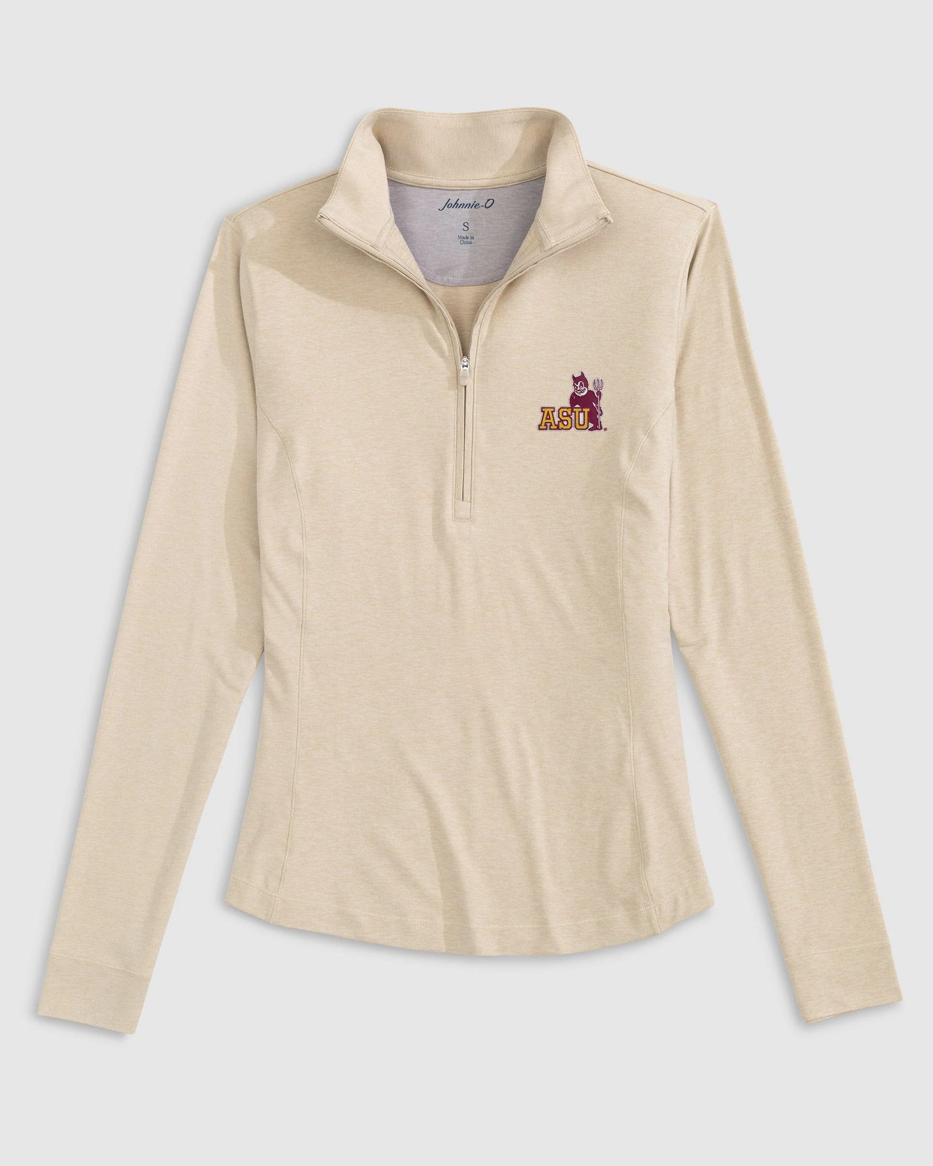 Women's Arizona State University Susie Performance 1/4 Zip - Vault Logo - Image 2