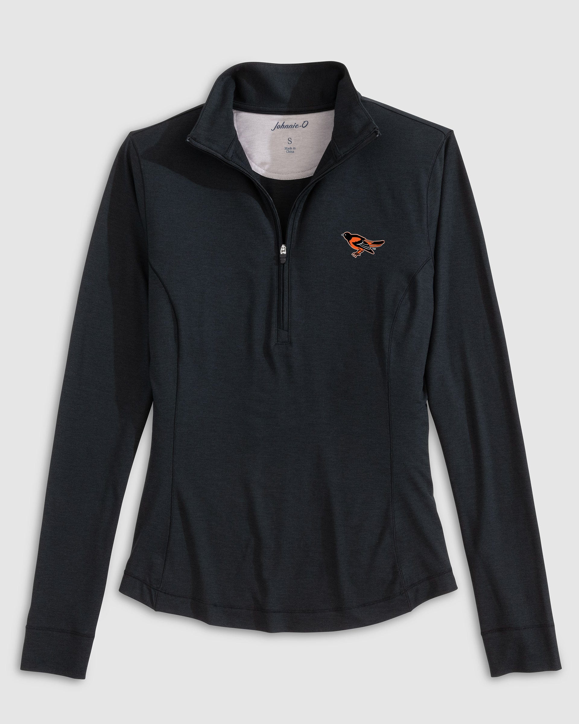 Women's Baltimore Orioles Susie Performance 1/4 Zip - Cooperstown Logo