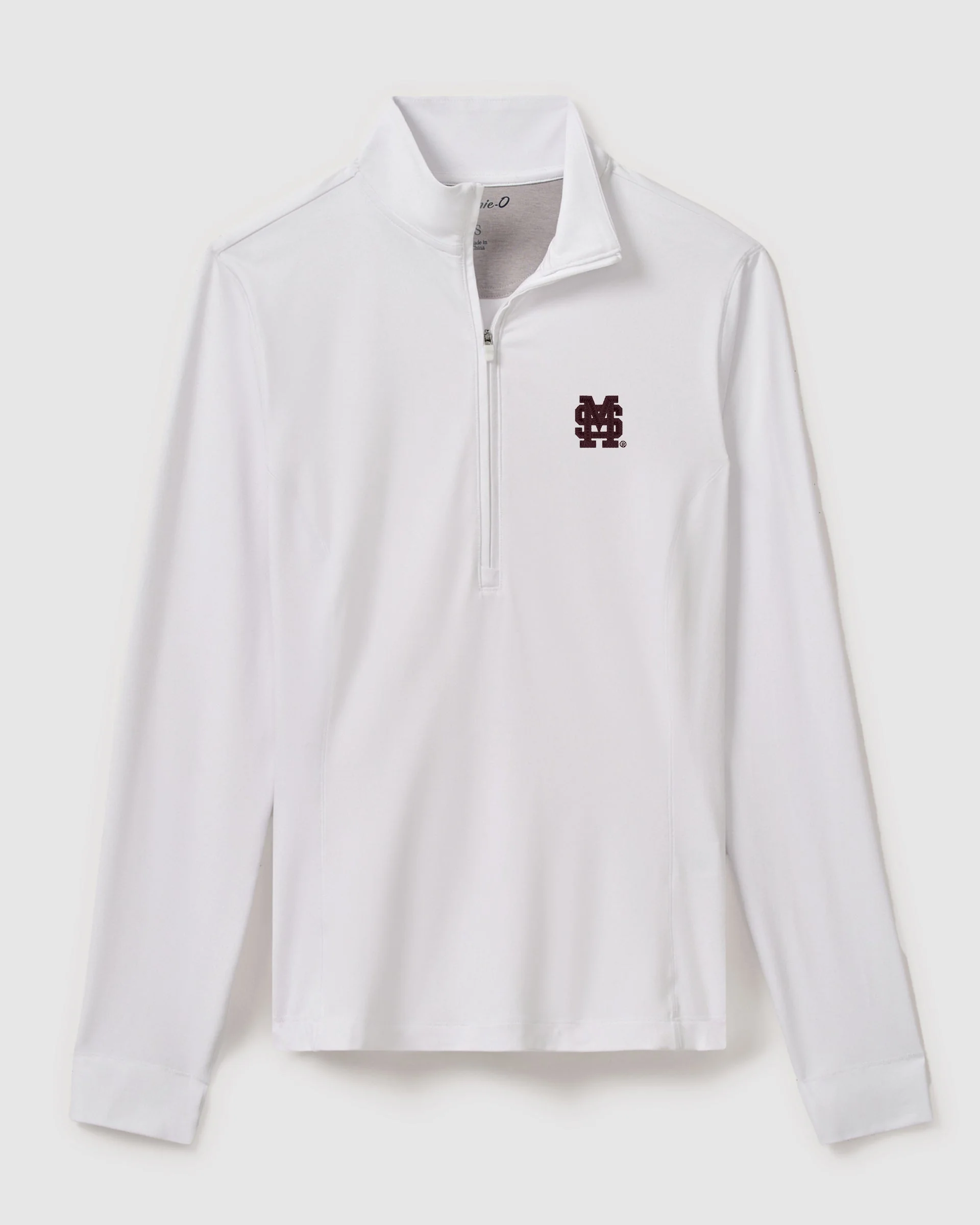 Women's Mississippi State Susie Performance 1/4 Zip - Baseball Logo - Image 2