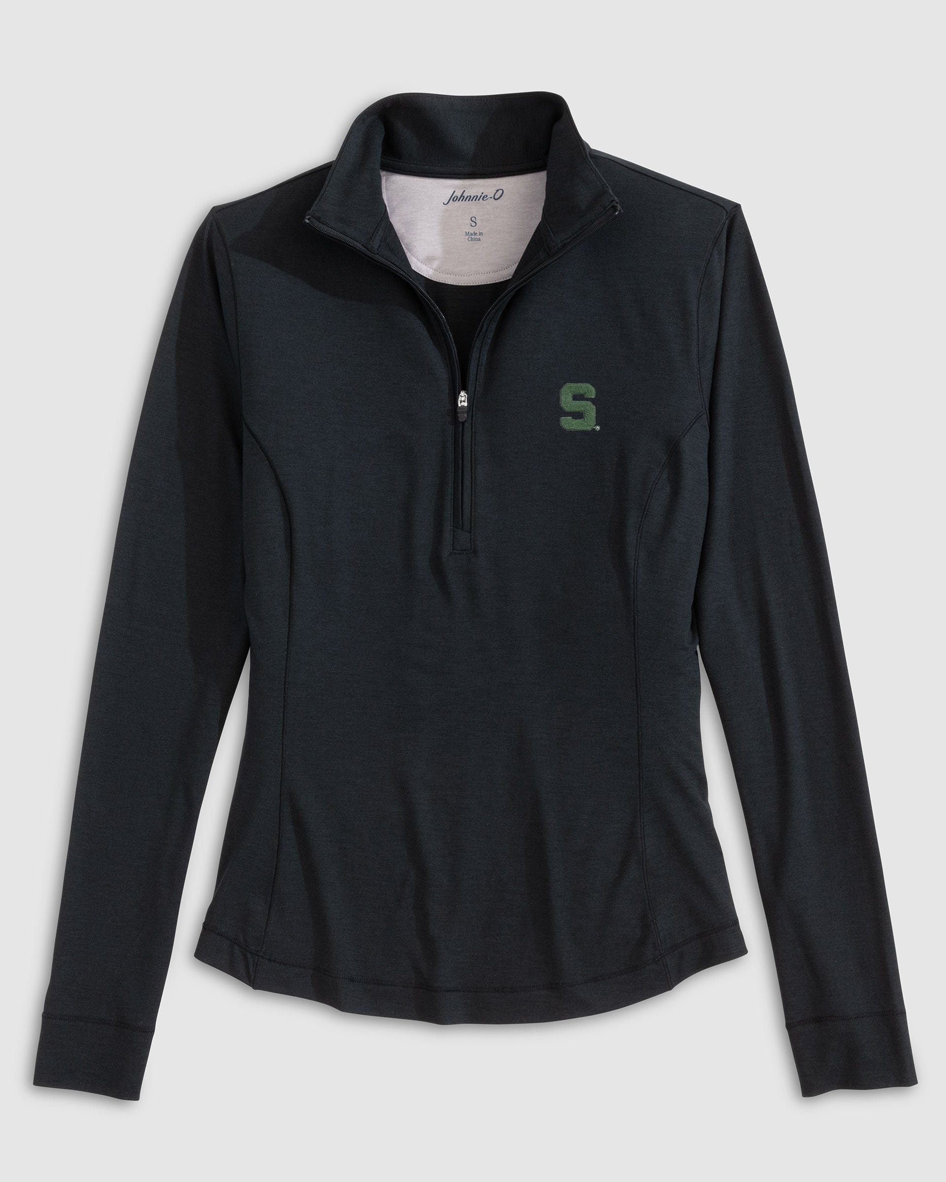 Women's Michigan State Susie Performance 1/4 Zip- S Logo - Image 3
