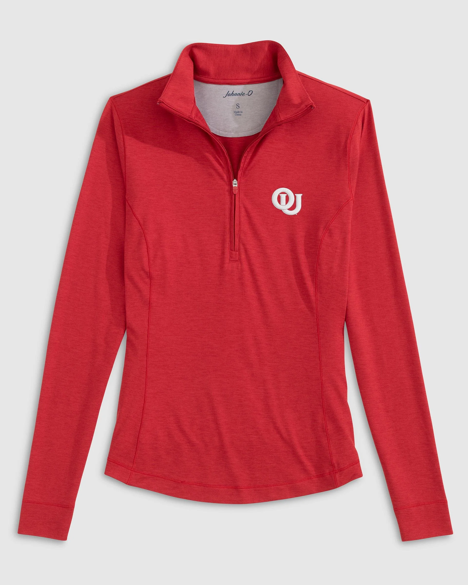 Women's Oklahoma Susie Performance 1/4 Zip - Vault Logo - Image 2