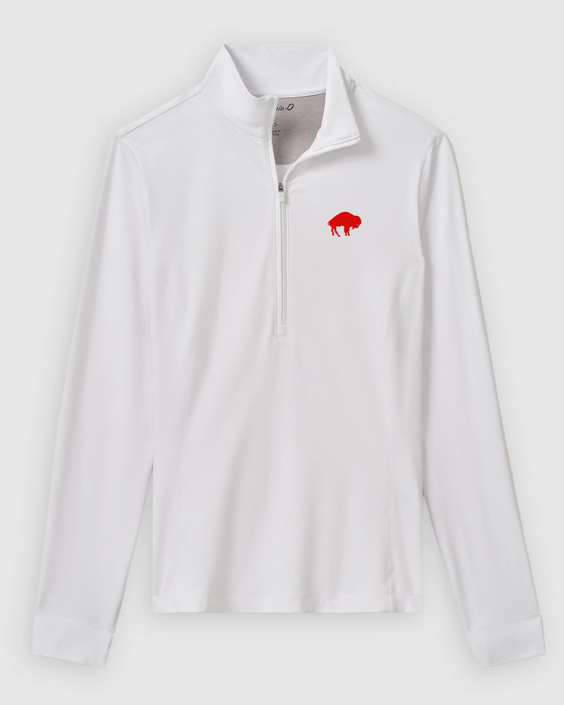 Women's Buffalo Bills Susie Performance 1/4 Zip - Classic Logo - Image 4