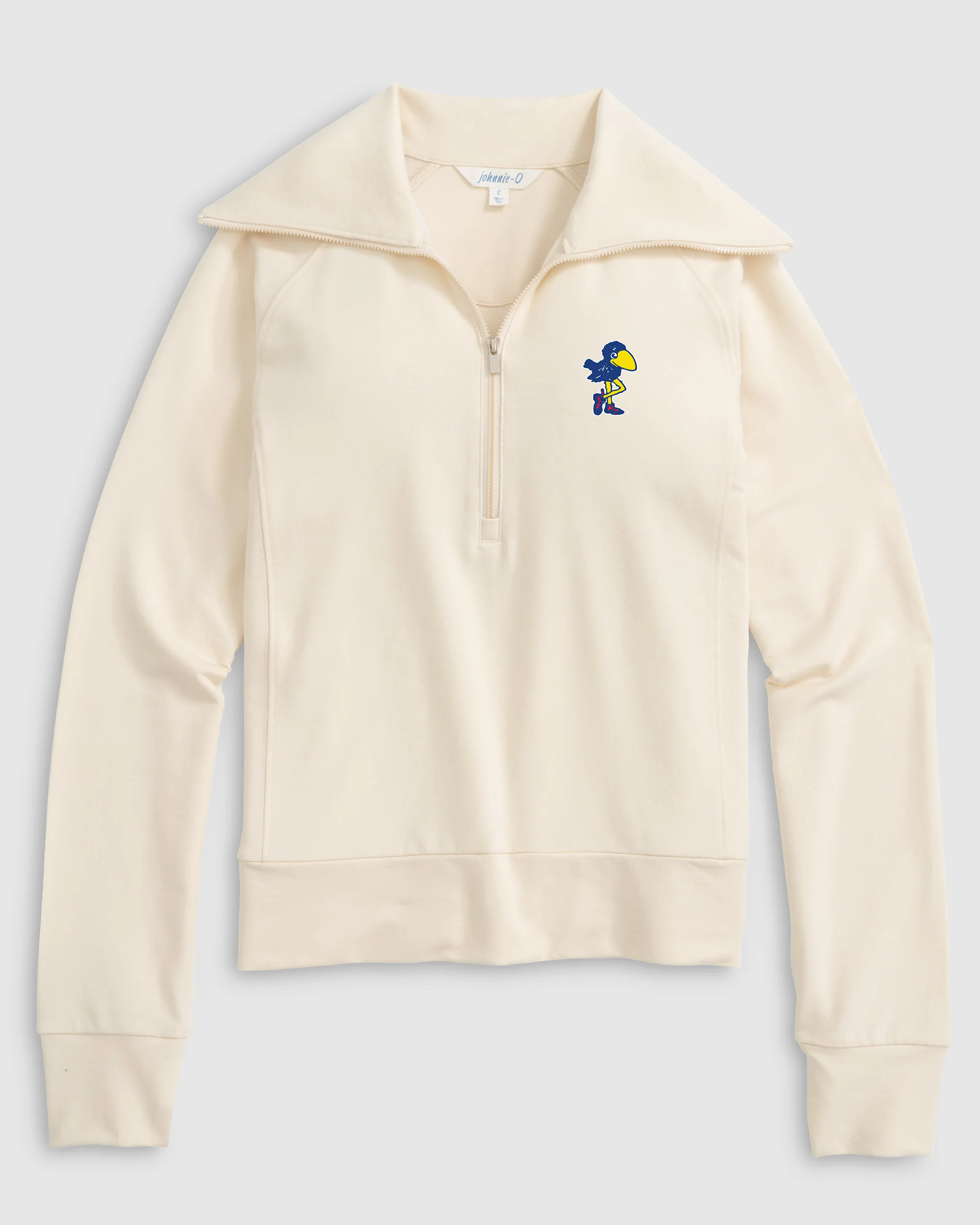 Women's University of Kansas Eliza 1/2 Zip - Vault Logo