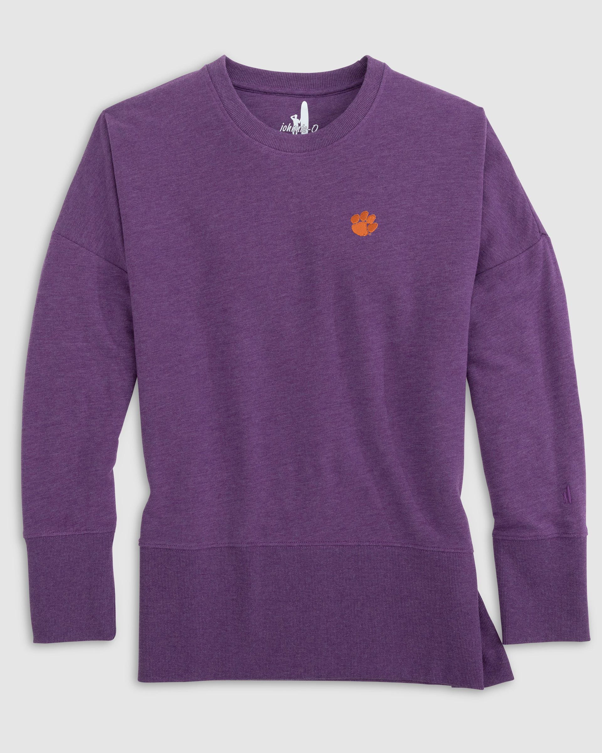 Women's Clemson University Brittany Crewneck Sweatshirt