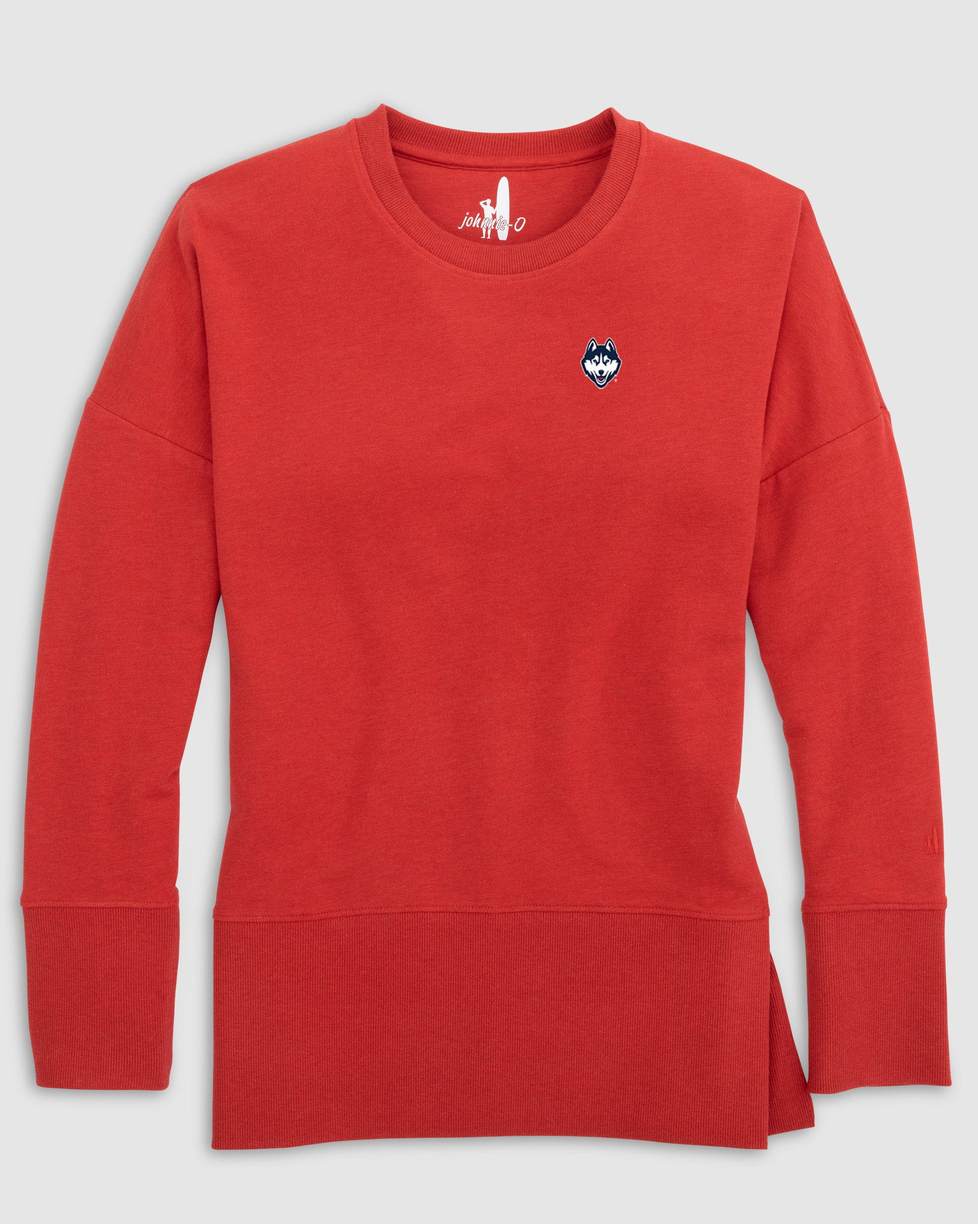 Women's UConn Brittany Crewneck Sweatshirt - Image 3