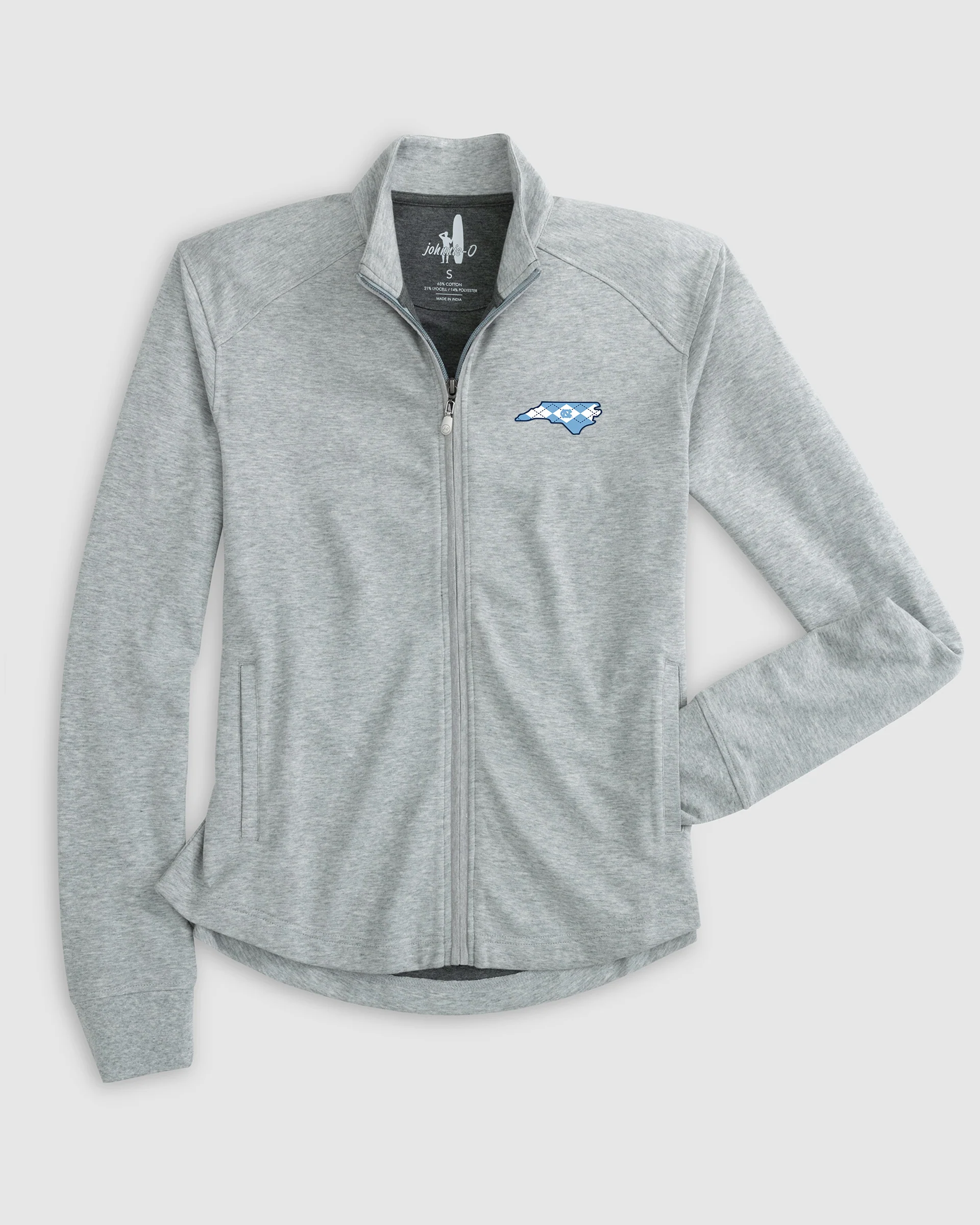 Women's University of North Carolina Tomi Full Zip Jacket - Argyle Logo - Image 2