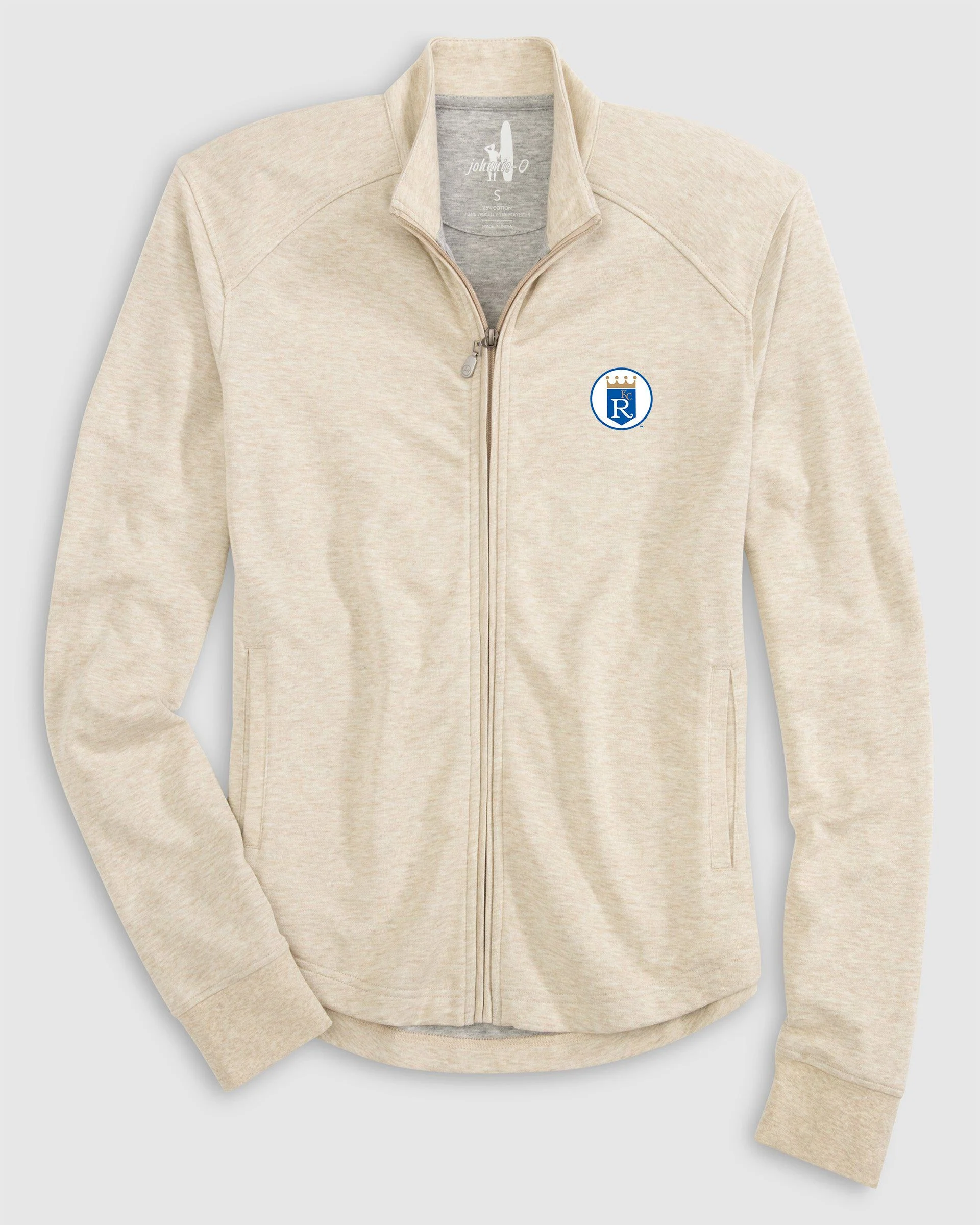 Women's Kansas City Royals Tomi Full Zip Jacket - Cooperstown Logo