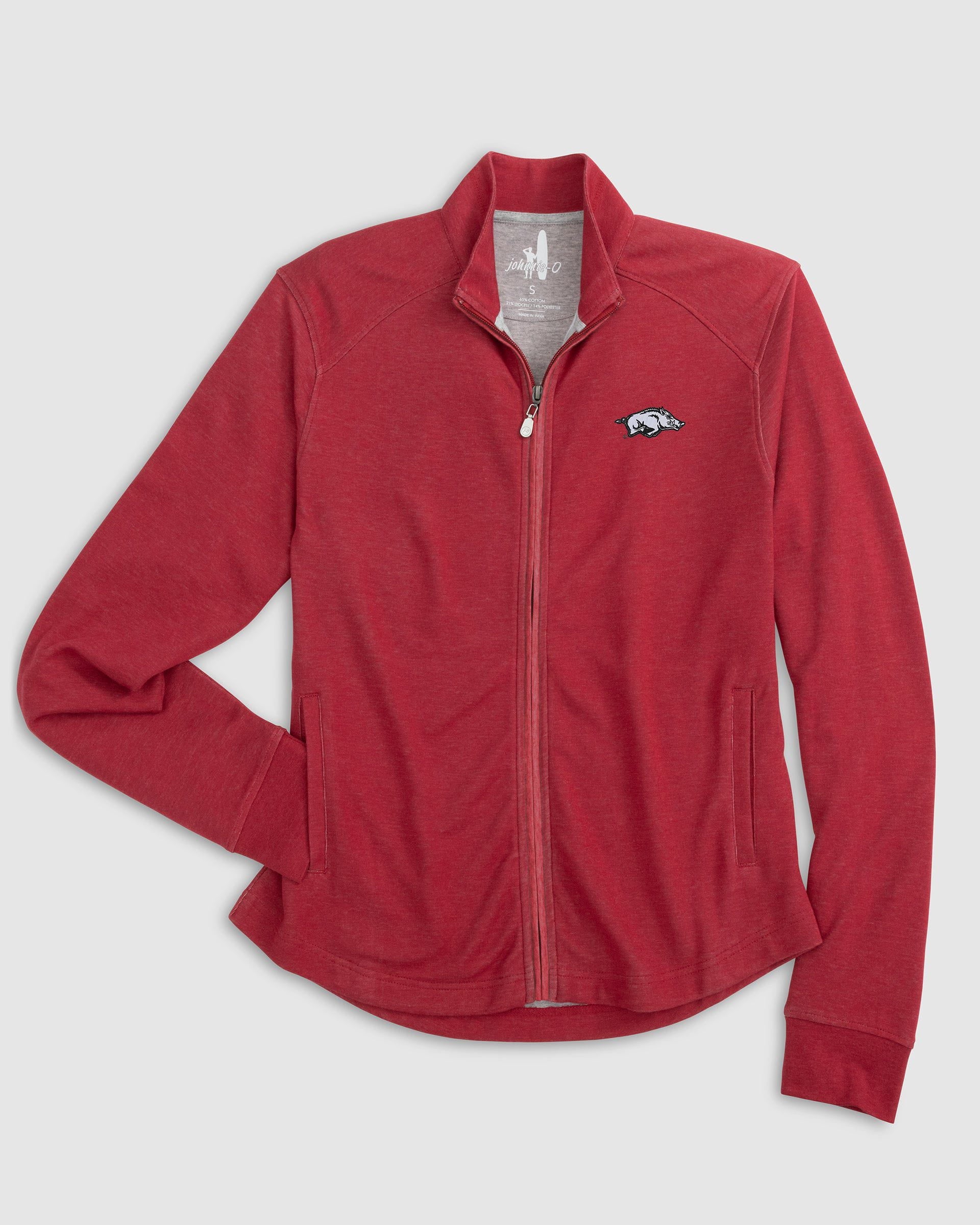 Women's University of Arkansas Tomi Full Zip Jacket
