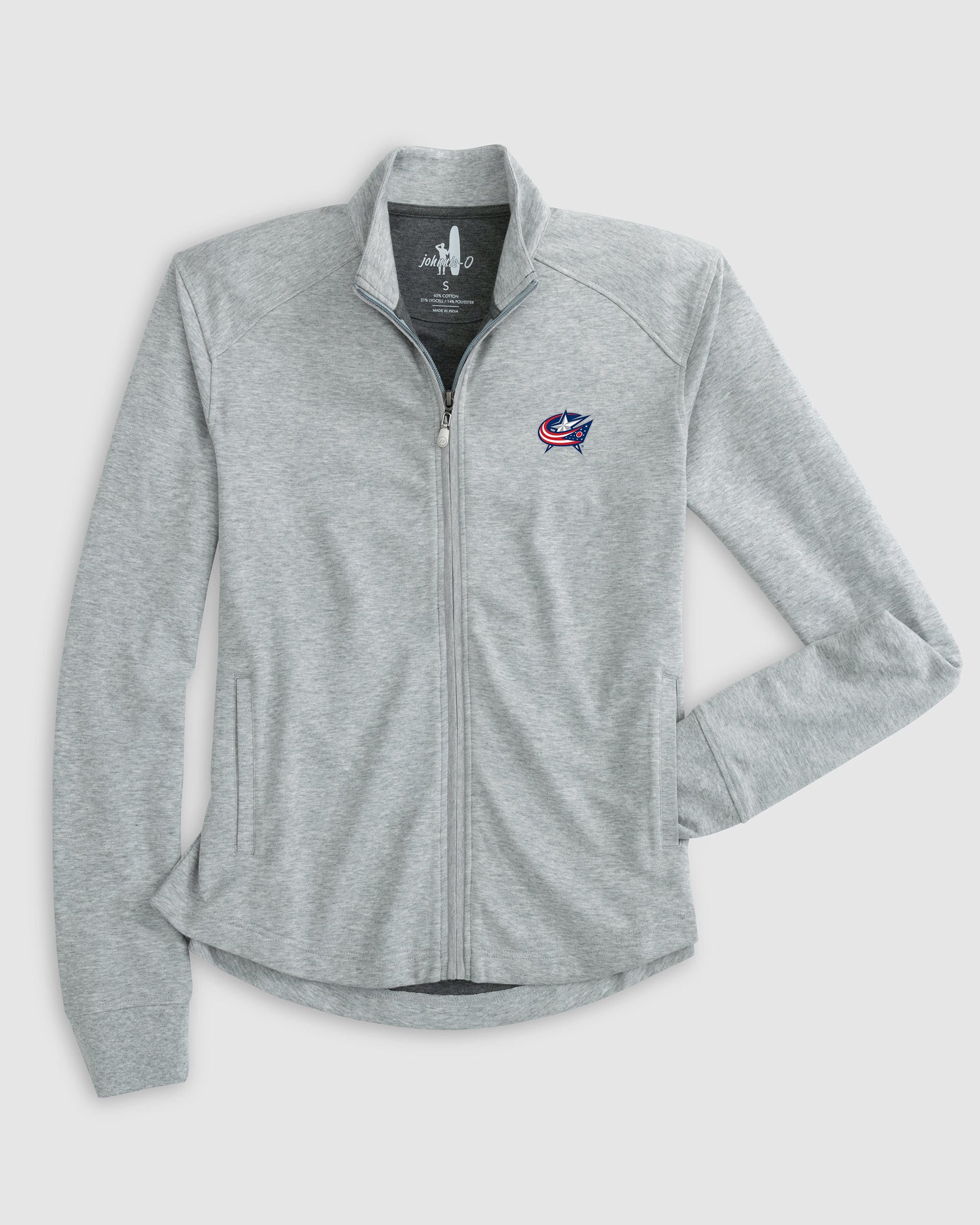 Women's Columbus Blue Jackets Tomi Full Zip Jacket - Image 2