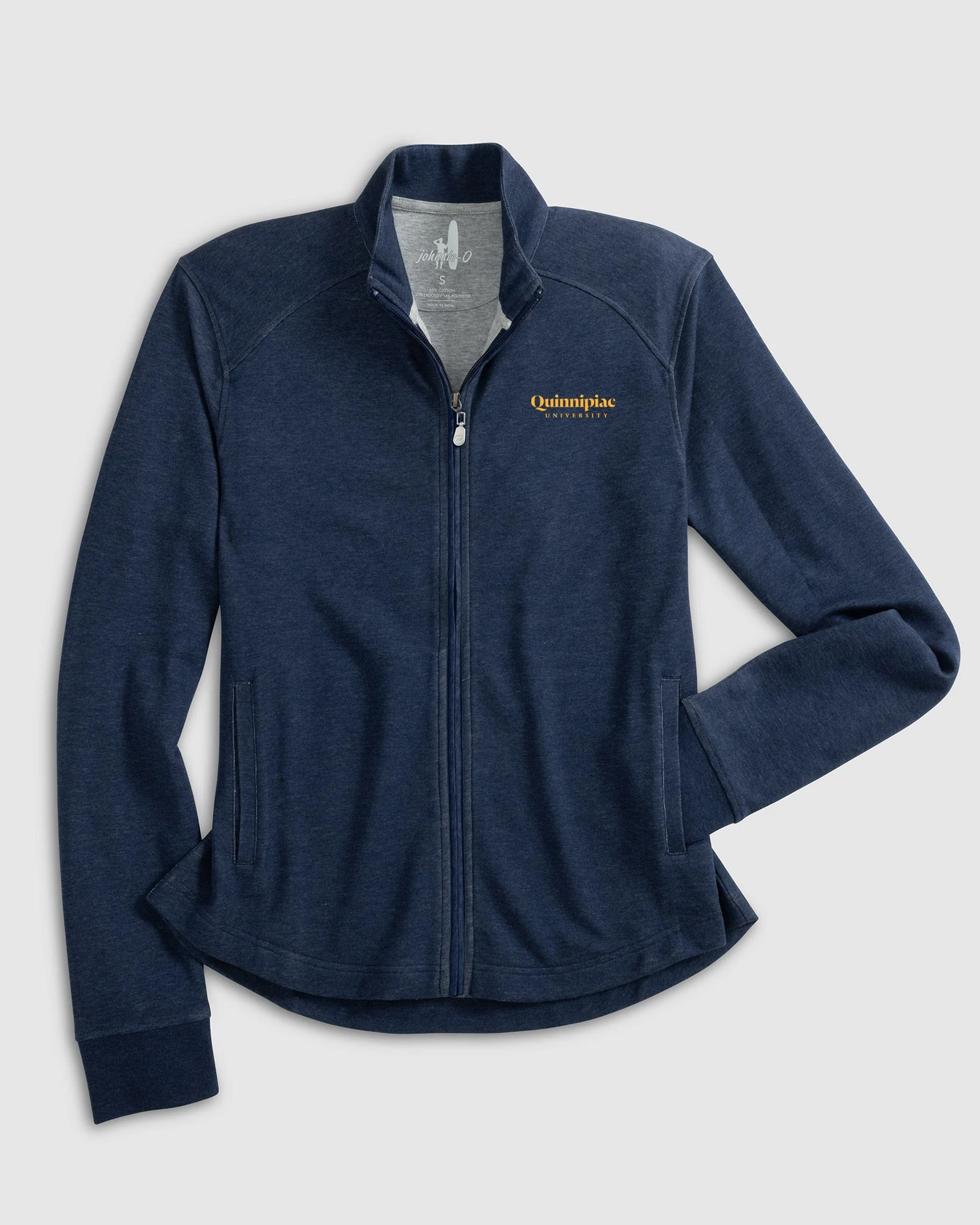 Women's Quinnipiac Tomi Full Zip Jacket - Script Logo - Image 2
