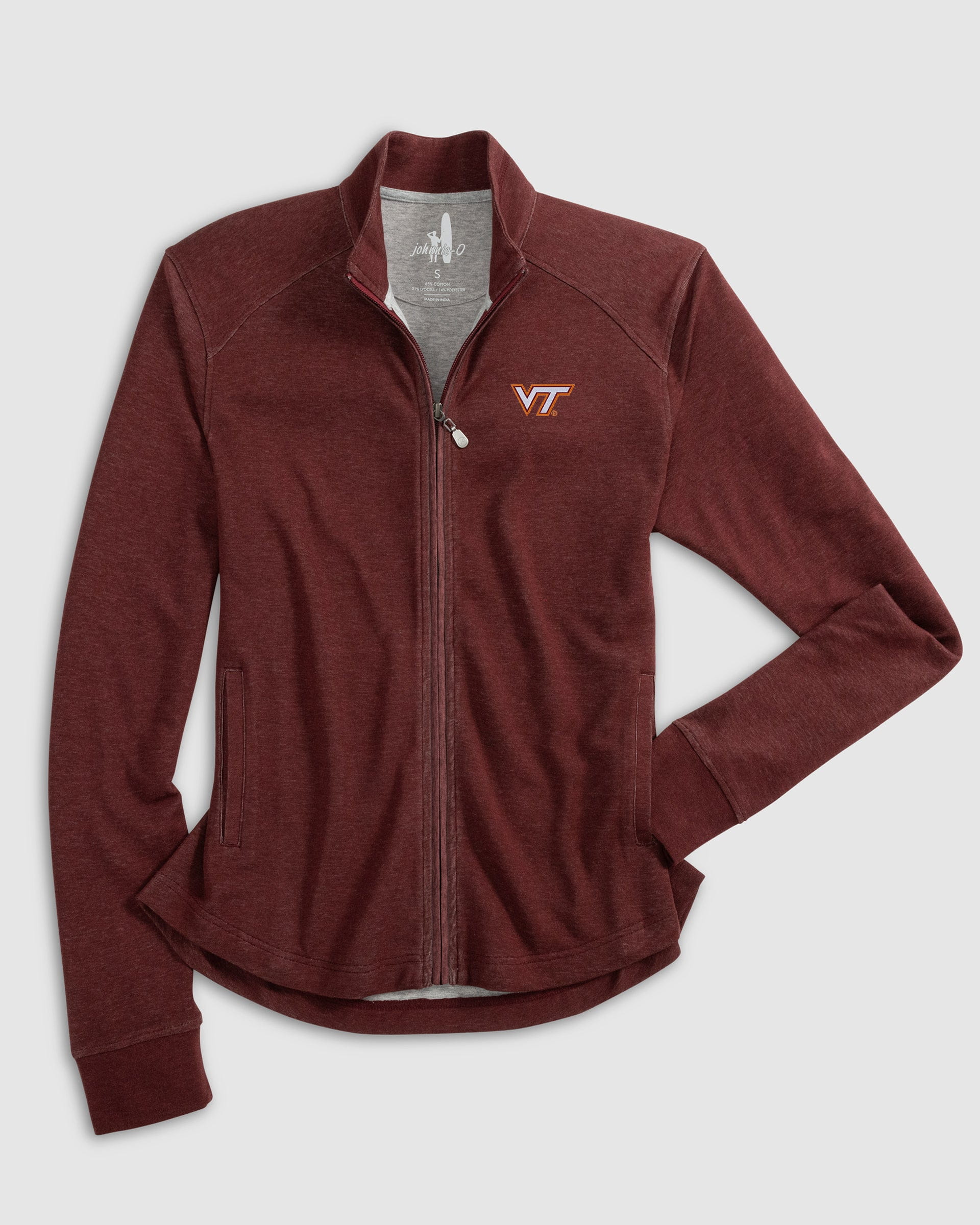 Women's Virginia Tech Tomi Full Zip Jacket - Image 2