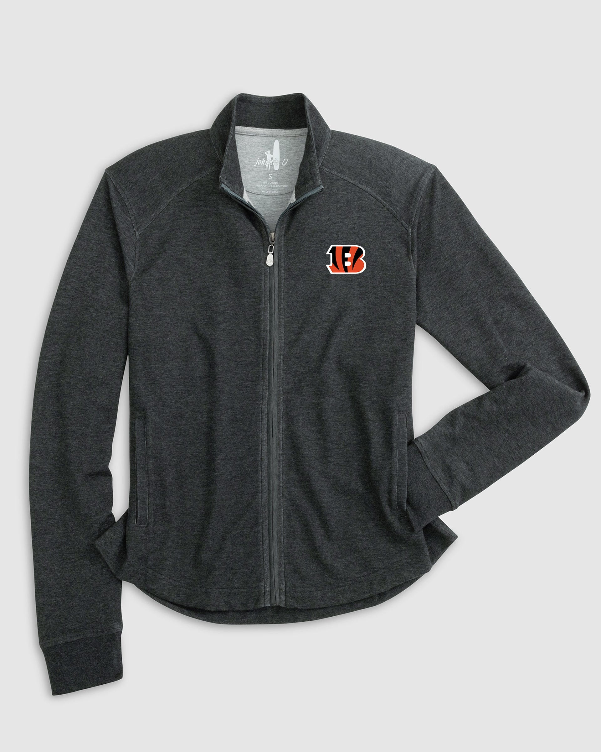 Women's Cincinnati Bengals Tomi Full Zip Jacket - Image 3