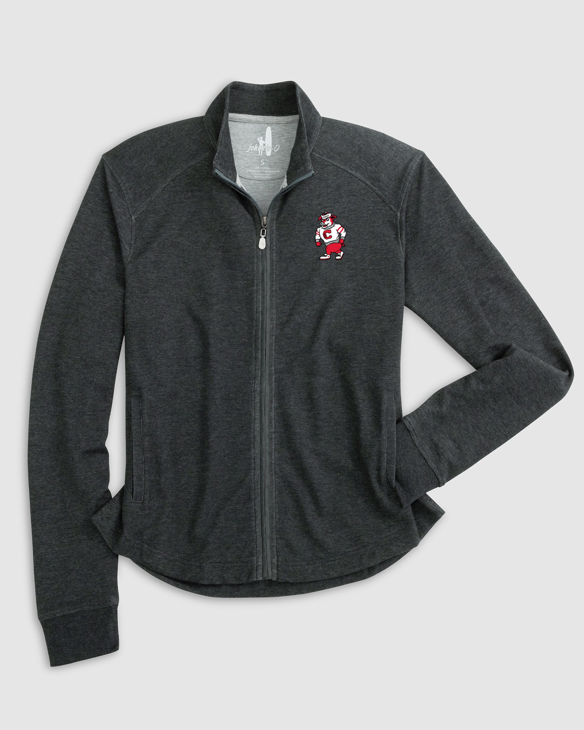 Women's Carolina Hurricanes Tomi Full Zip Jacket - Struttin' Stormy Logo - Image 2