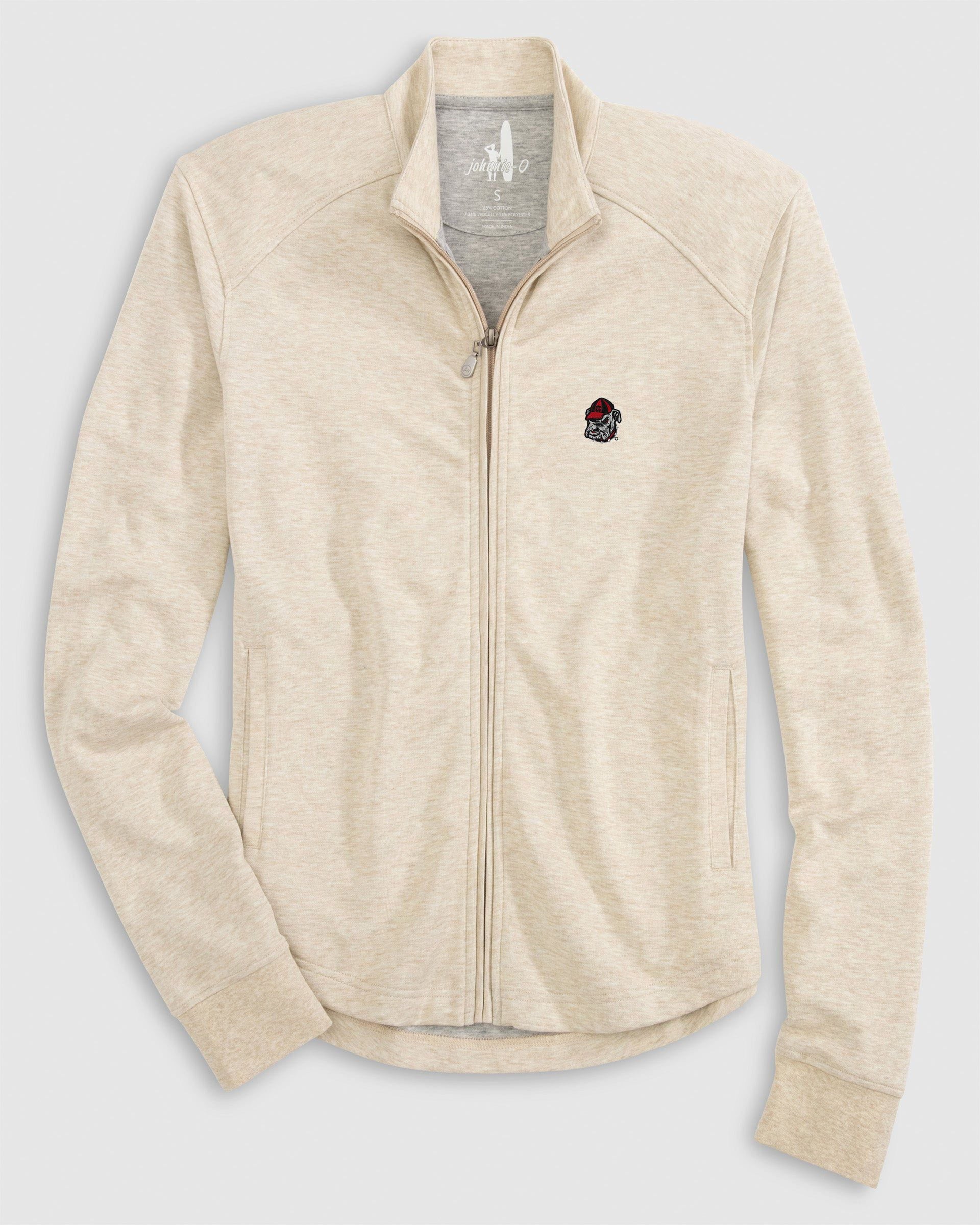 Women's Georgia Tomi Full Zip Jacket - Bulldog Head Logo - Image 2