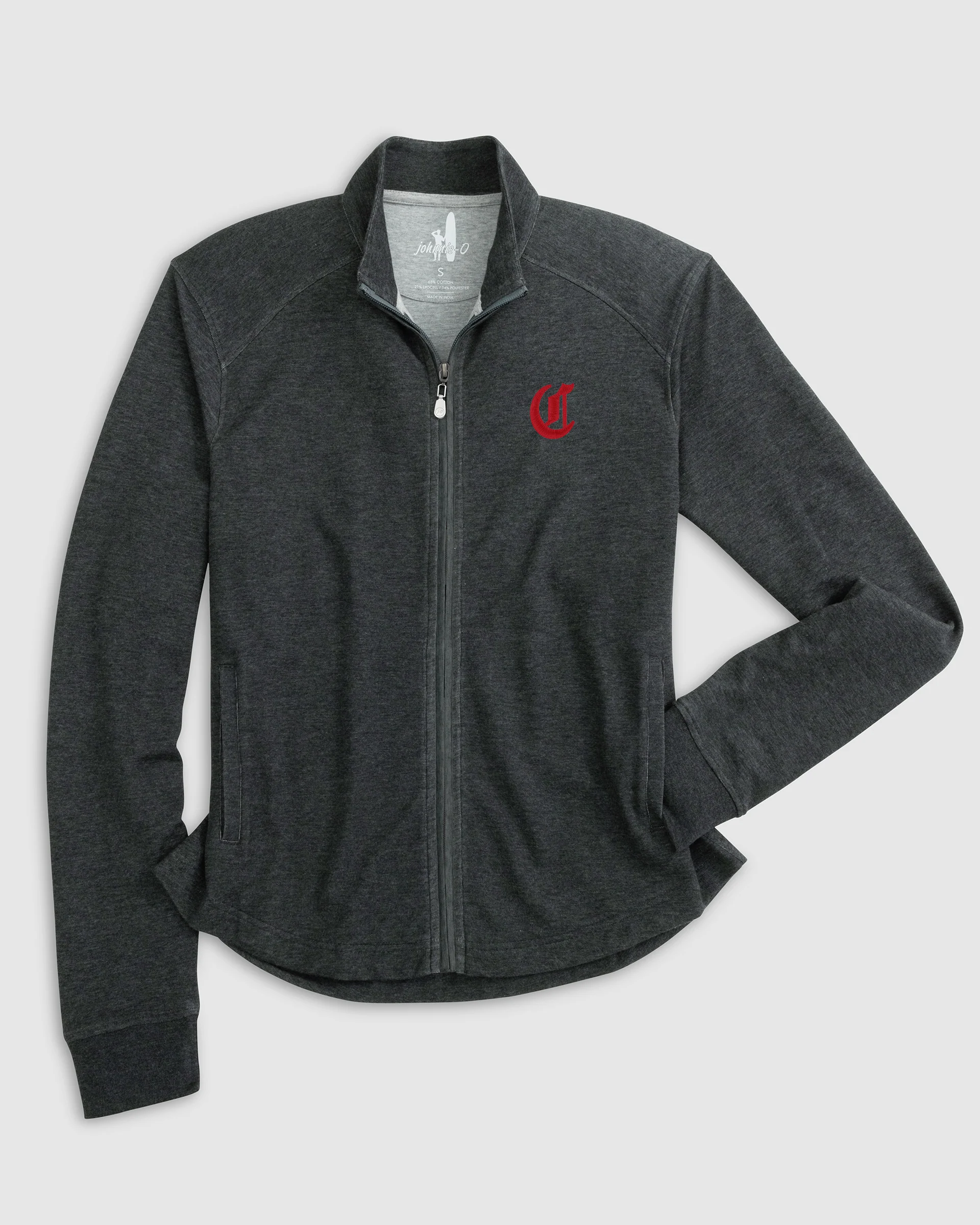 Women's Cincinnati Reds Tomi Full Zip Jacket - Cooperstown Logo