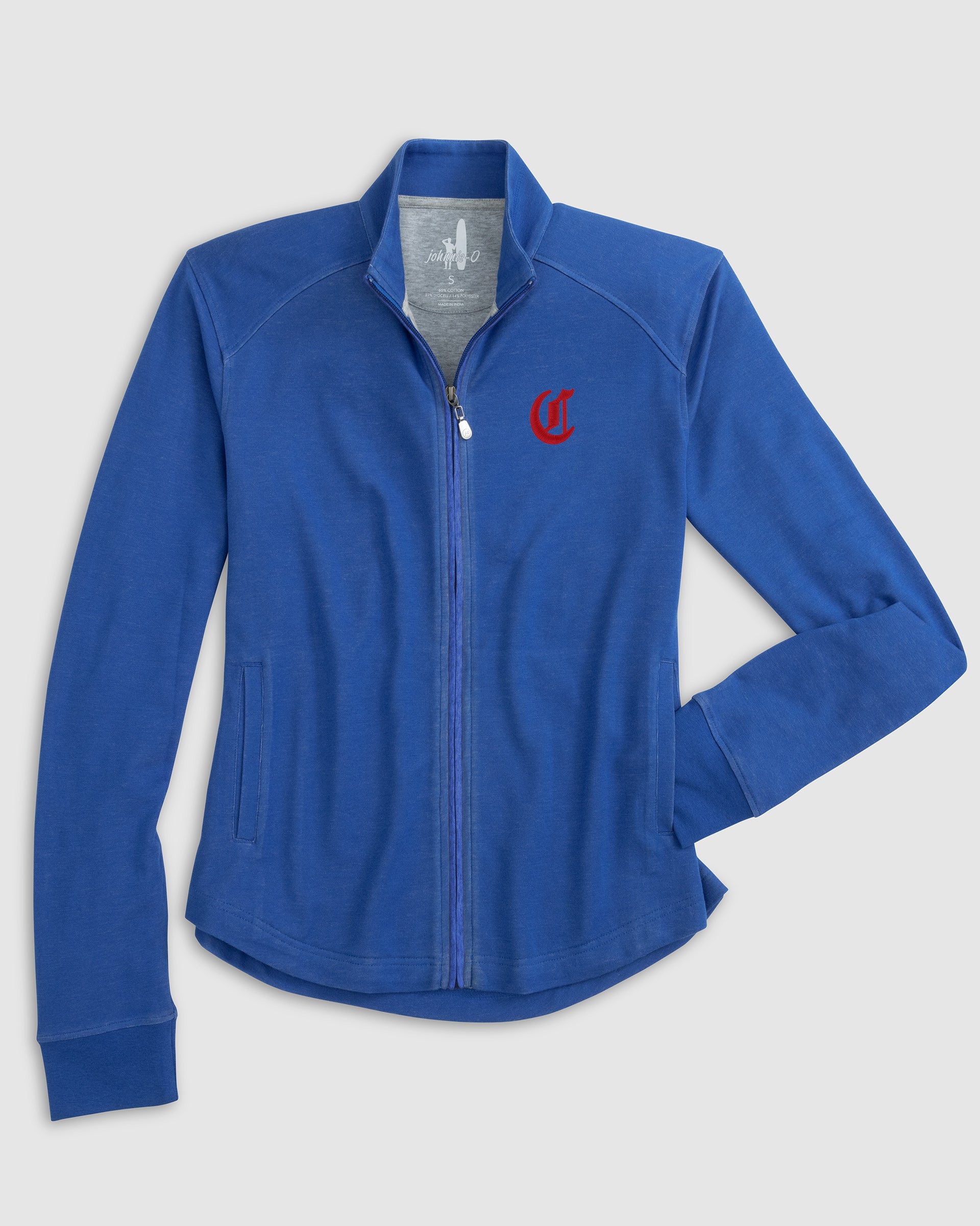 Women's Cincinnati Reds Tomi Full Zip Jacket - Cooperstown Logo - Image 5