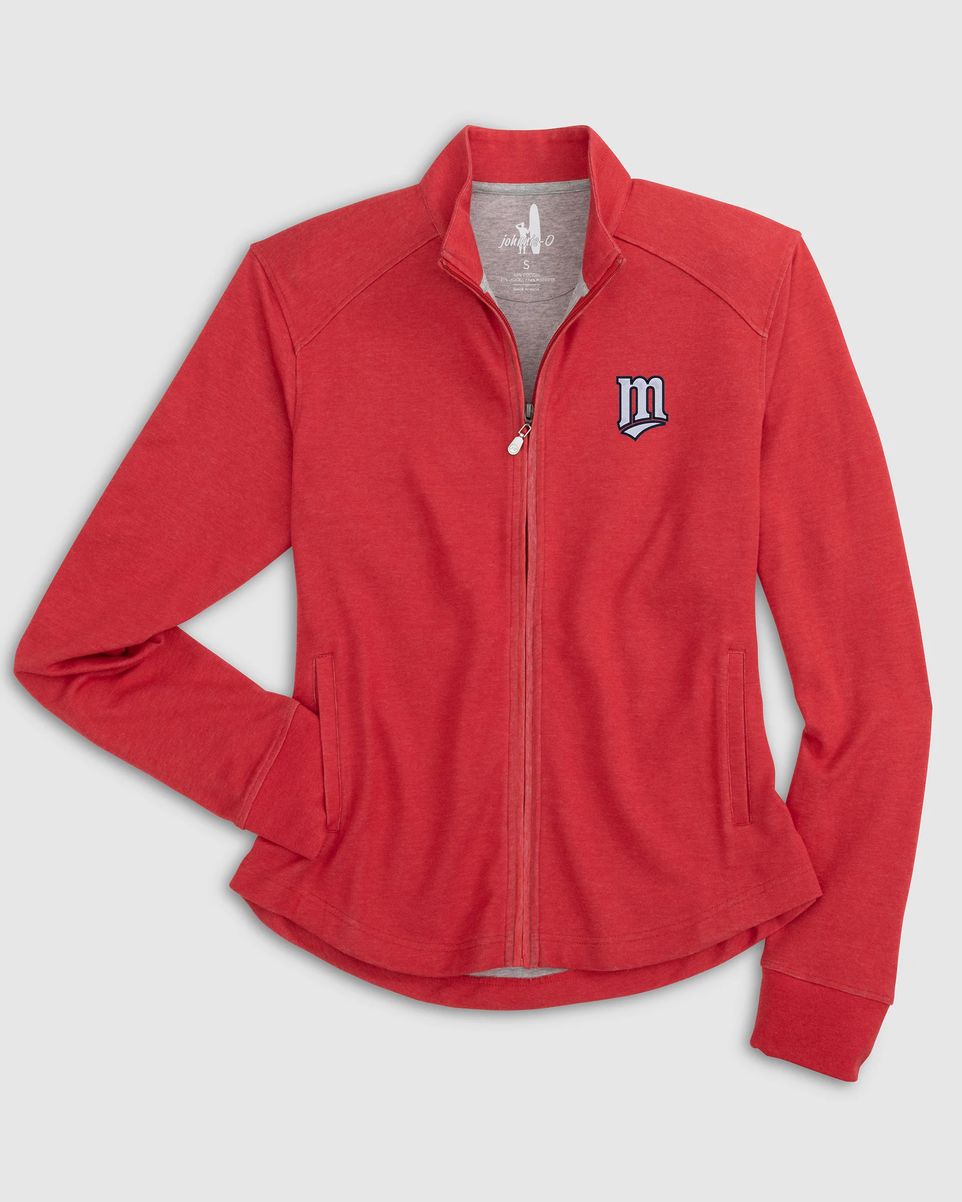 Women's Minnesota Twins Tomi Full Zip Jacket - Cooperstown Logo - Image 3