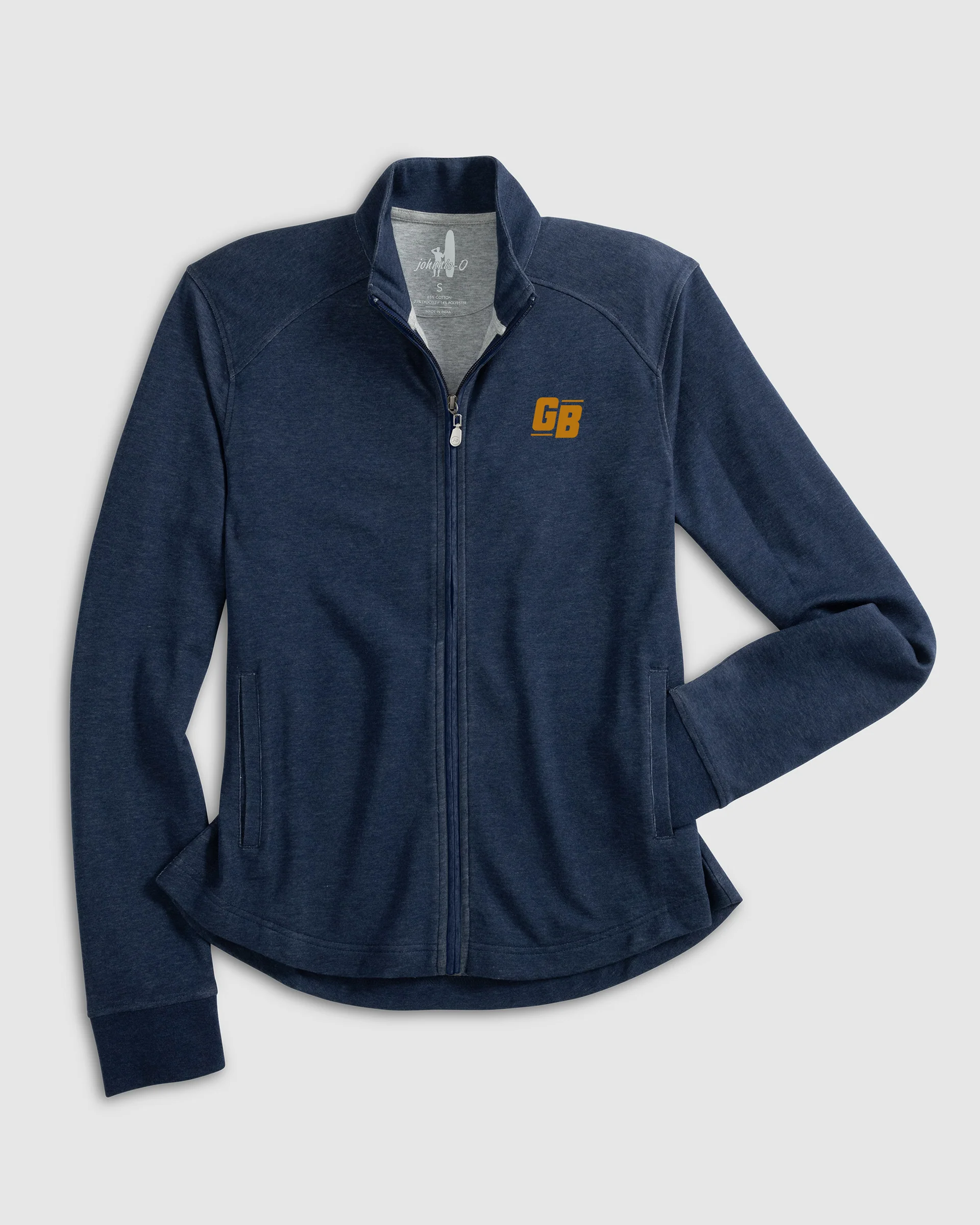 Women's Green Bay Packers Tomi Full Zip Jacket - Classic Logo - Image 2