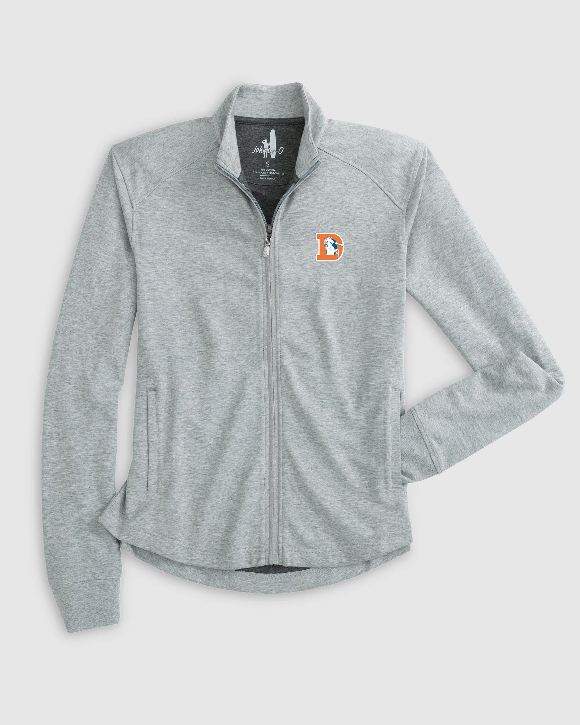 Women's Denver Broncos Tomi Full Zip Jacket - Classic Logo