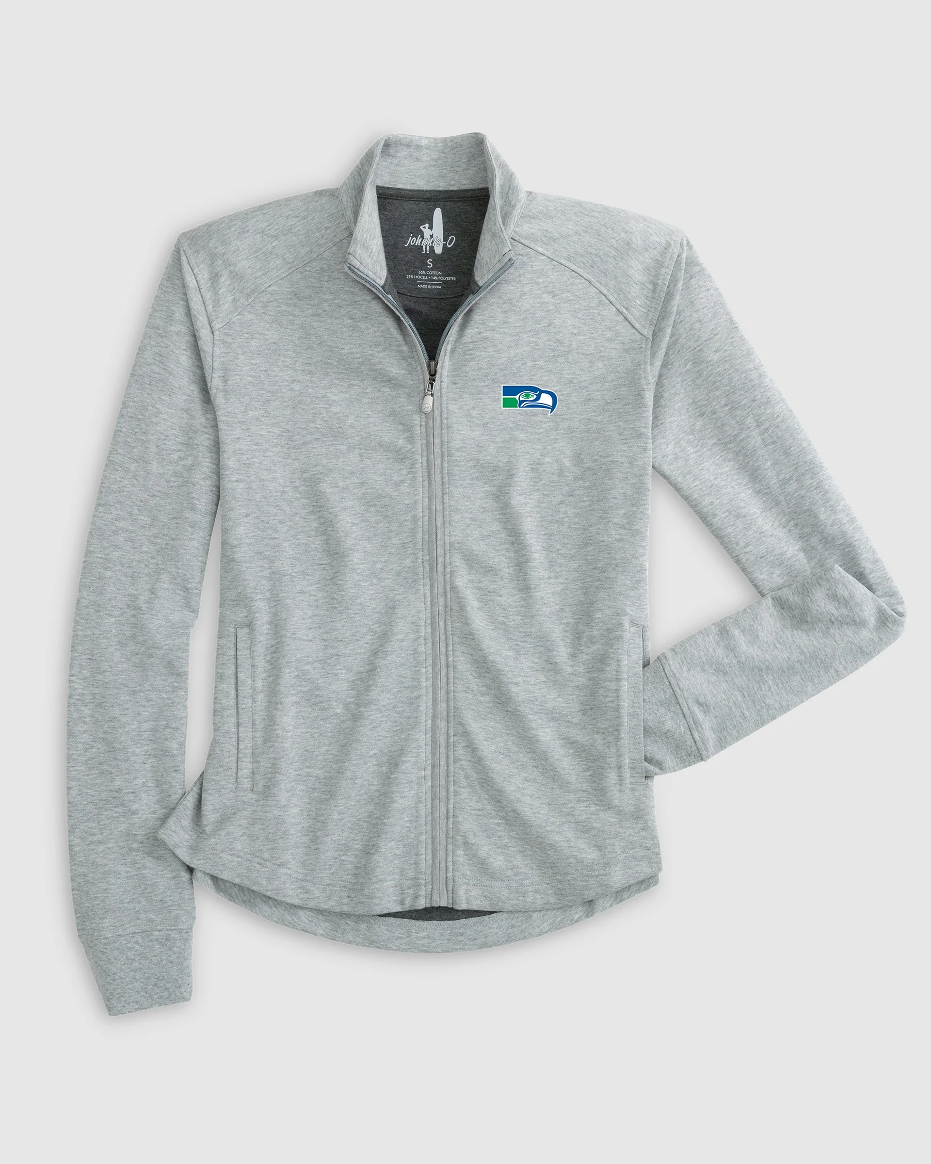 Women's Seattle Seahawks Tomi Full Zip Jacket - Classic Logo