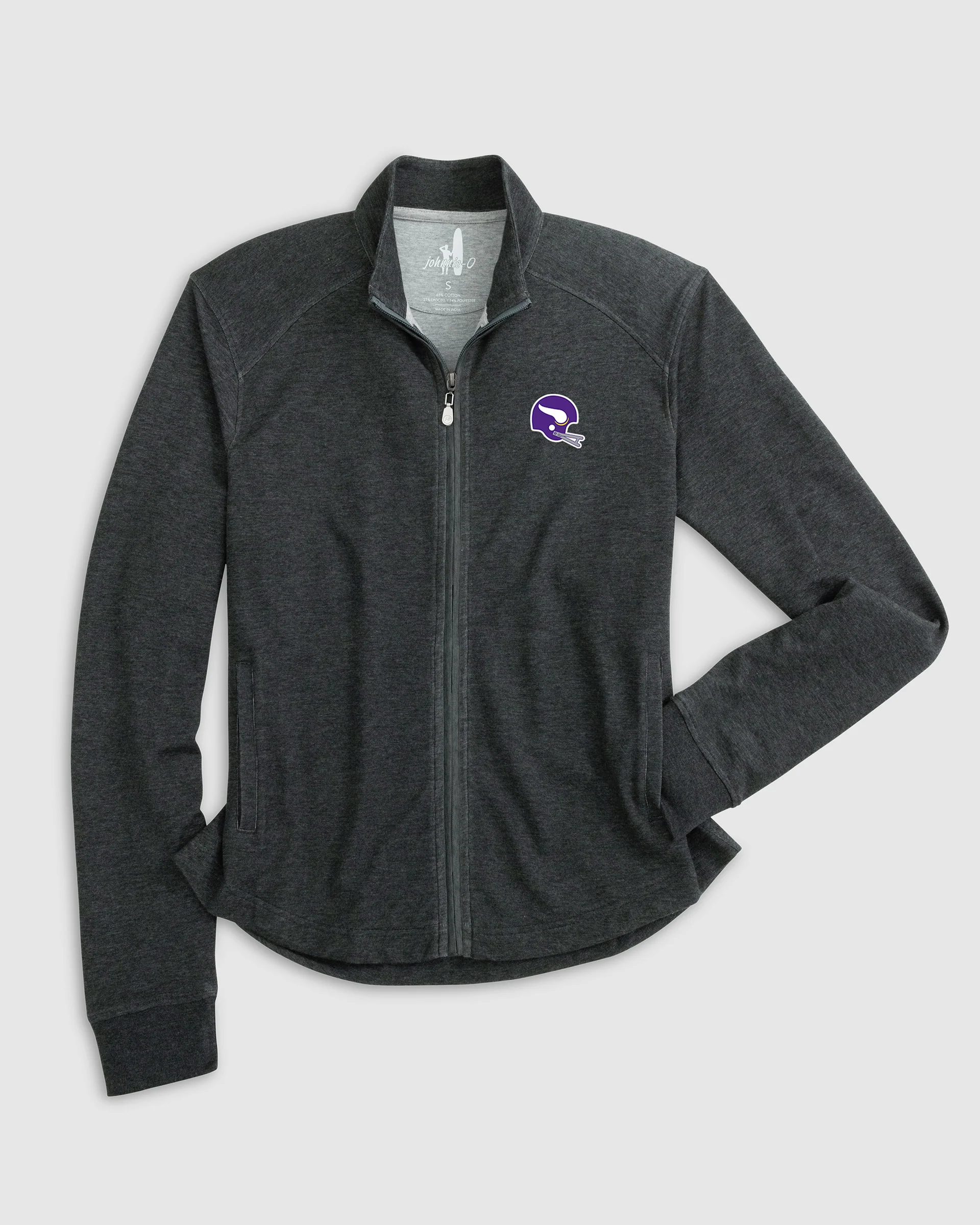 Women's Minnesota Vikings Tomi Full Zip Jacket - Classic Logo - Image 4